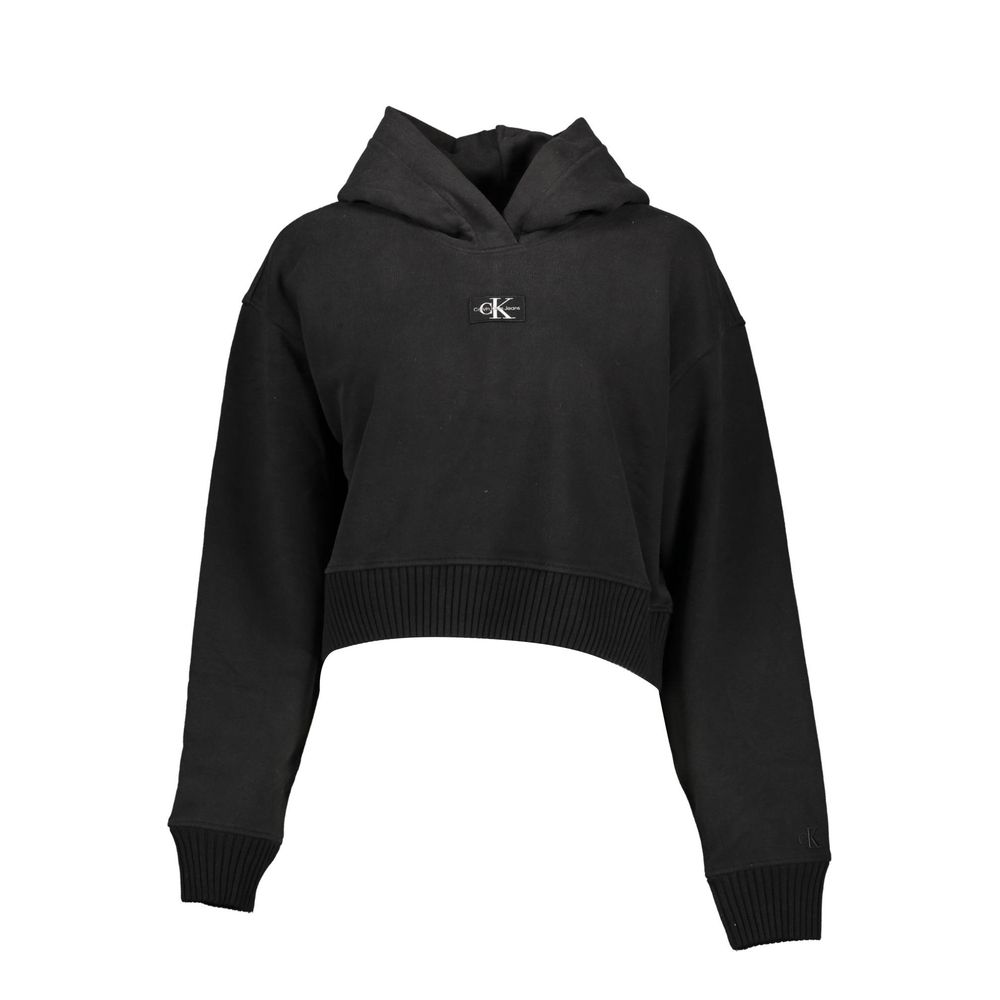 Calvin Klein – Schwarzer Baumwollpullover