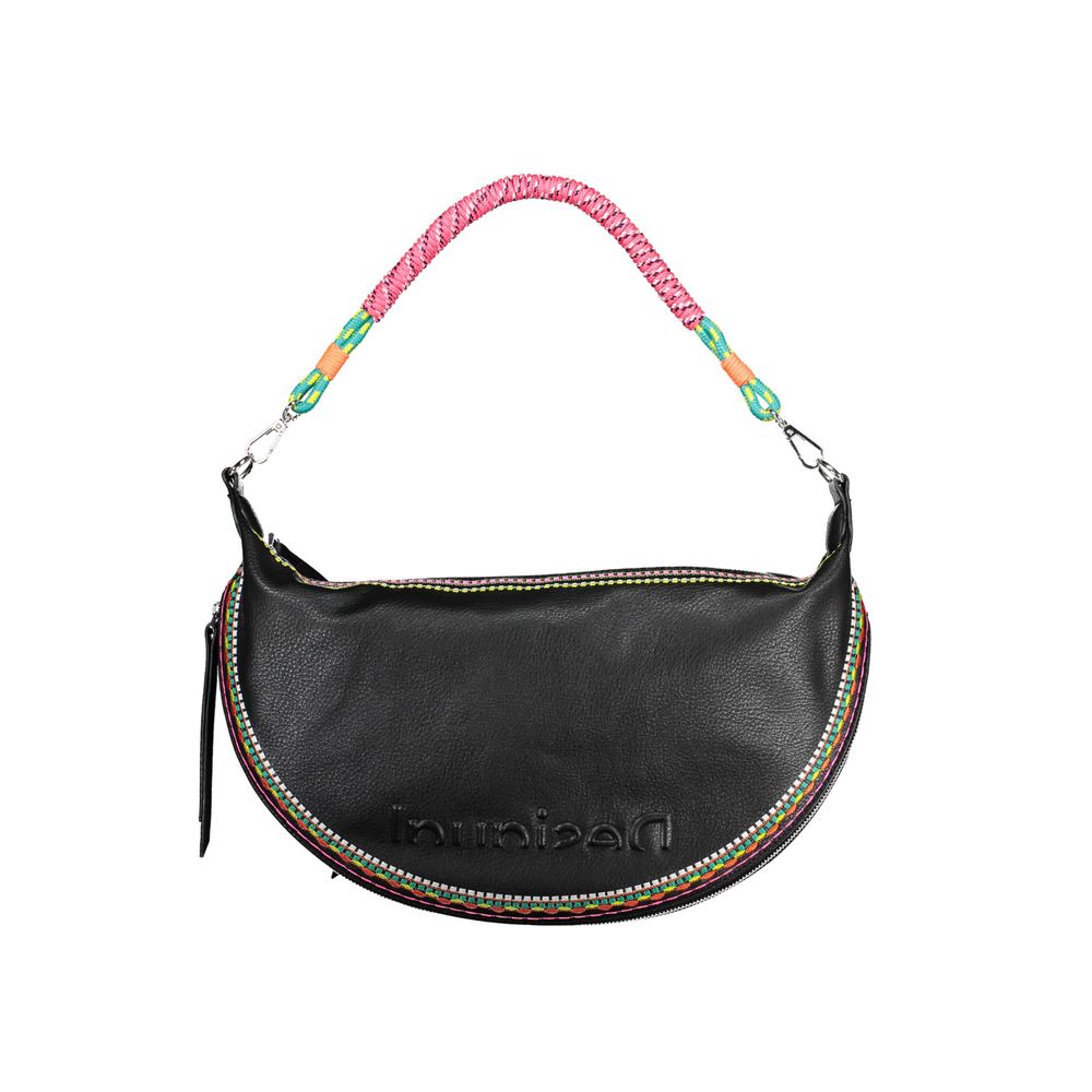 Desigual Black Polyethylene Handbag