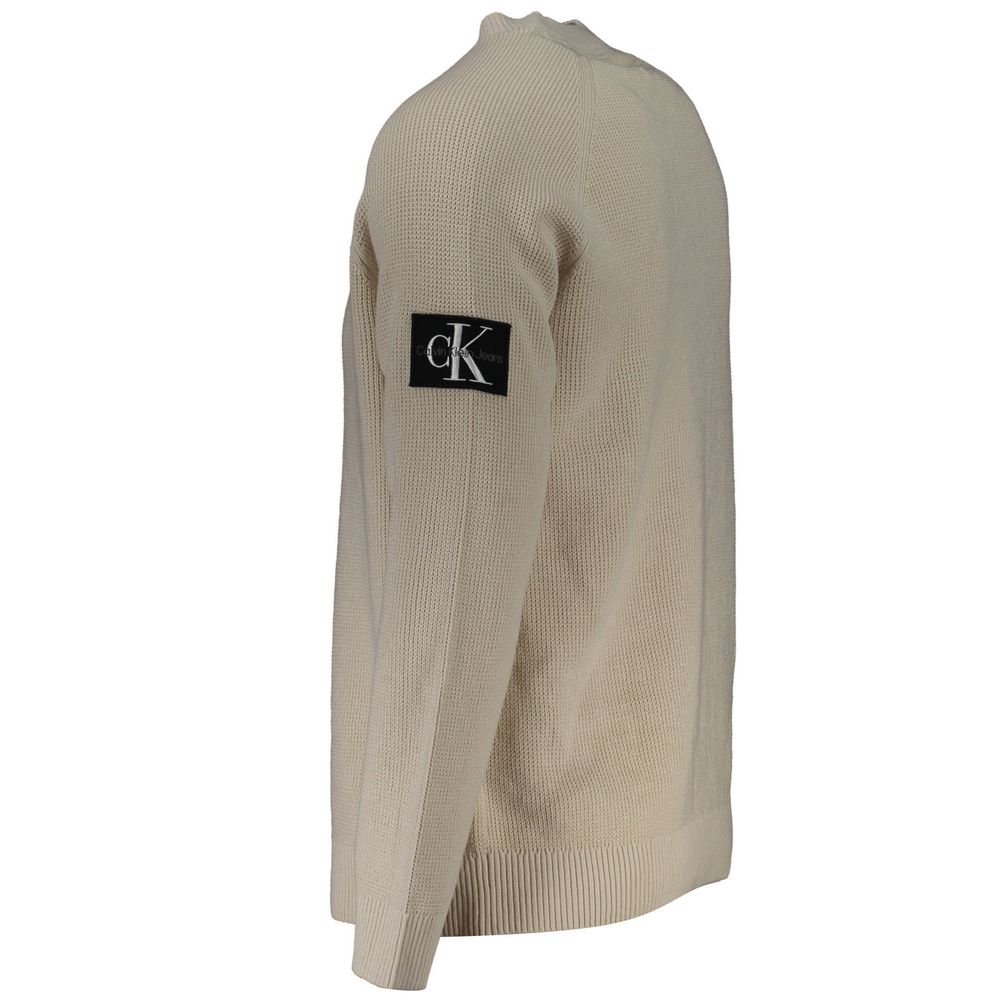 Calvin Klein Beige Baumwollpullover