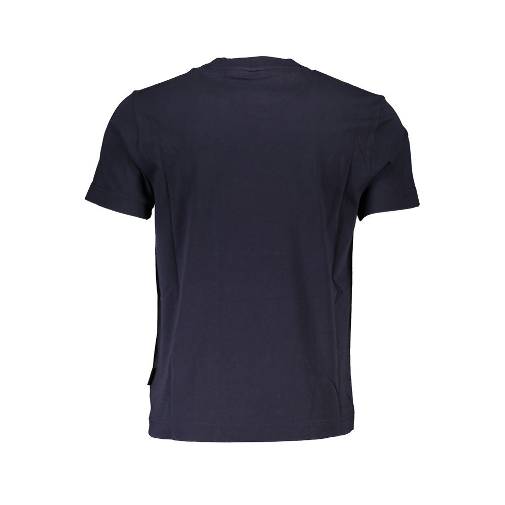Blaues Baumwoll-T-Shirt von Napapijri