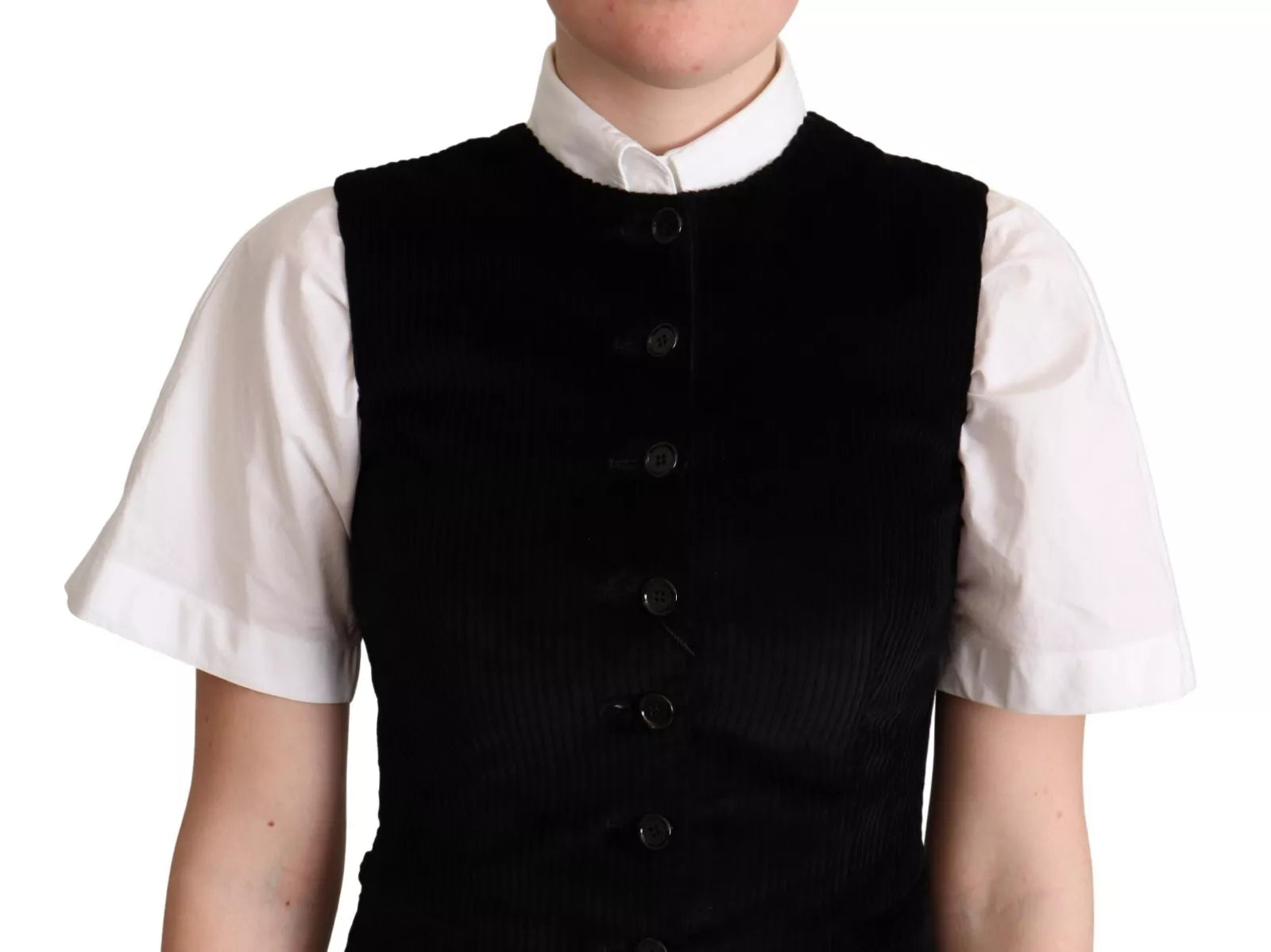 Dolce & Gabbana Elegante Weste mit Leopardenmuster – ärmellose Weste