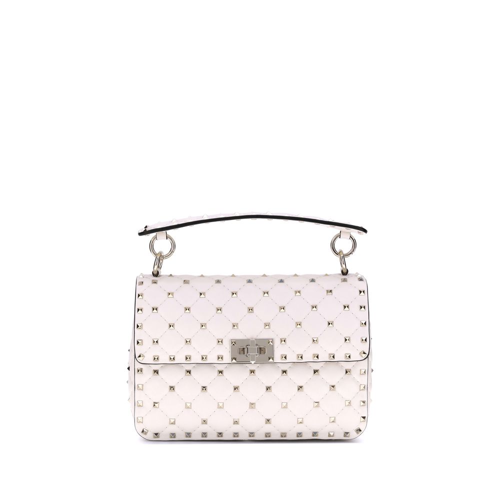 Valentino Garavani Cream Lamb Ovis Aries Aries Shoulder Bag