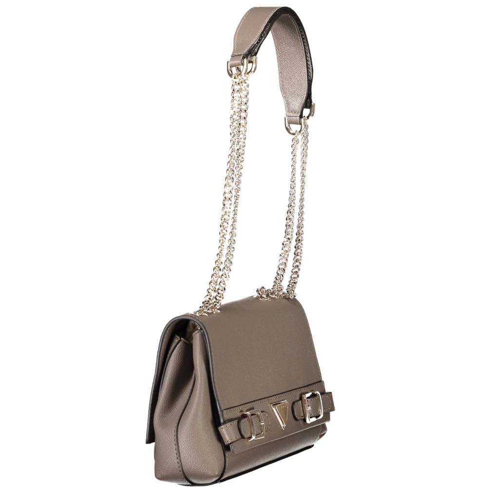 Guess Jeans Brown Polyethylene Women Handbag