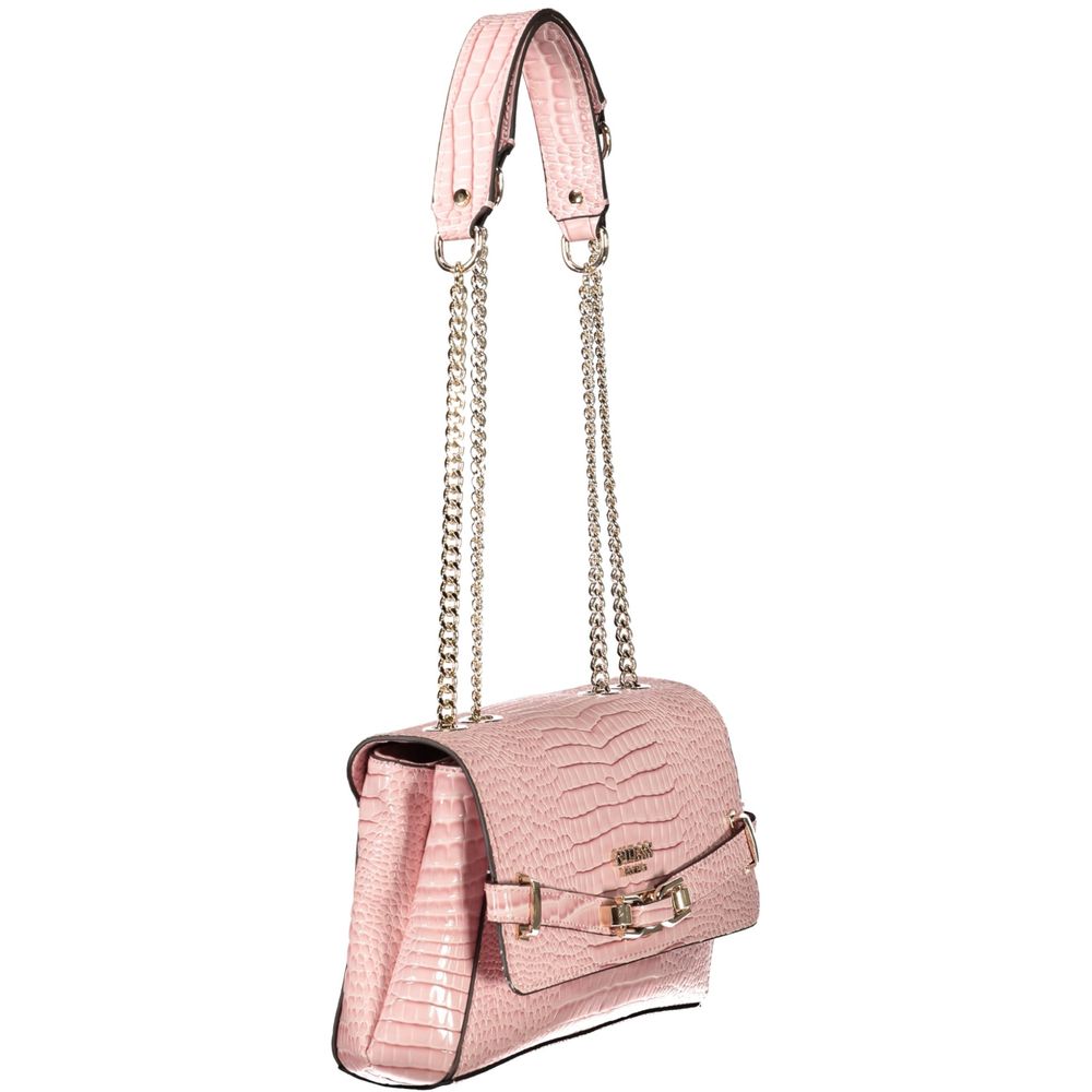 Guess Jeans Pink Polyethylene Women Handbag