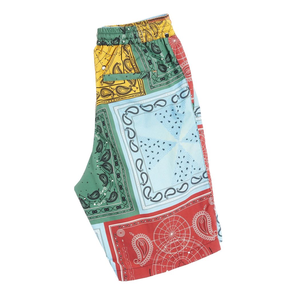 Marcelo Burlon All Over Bandana Shorts