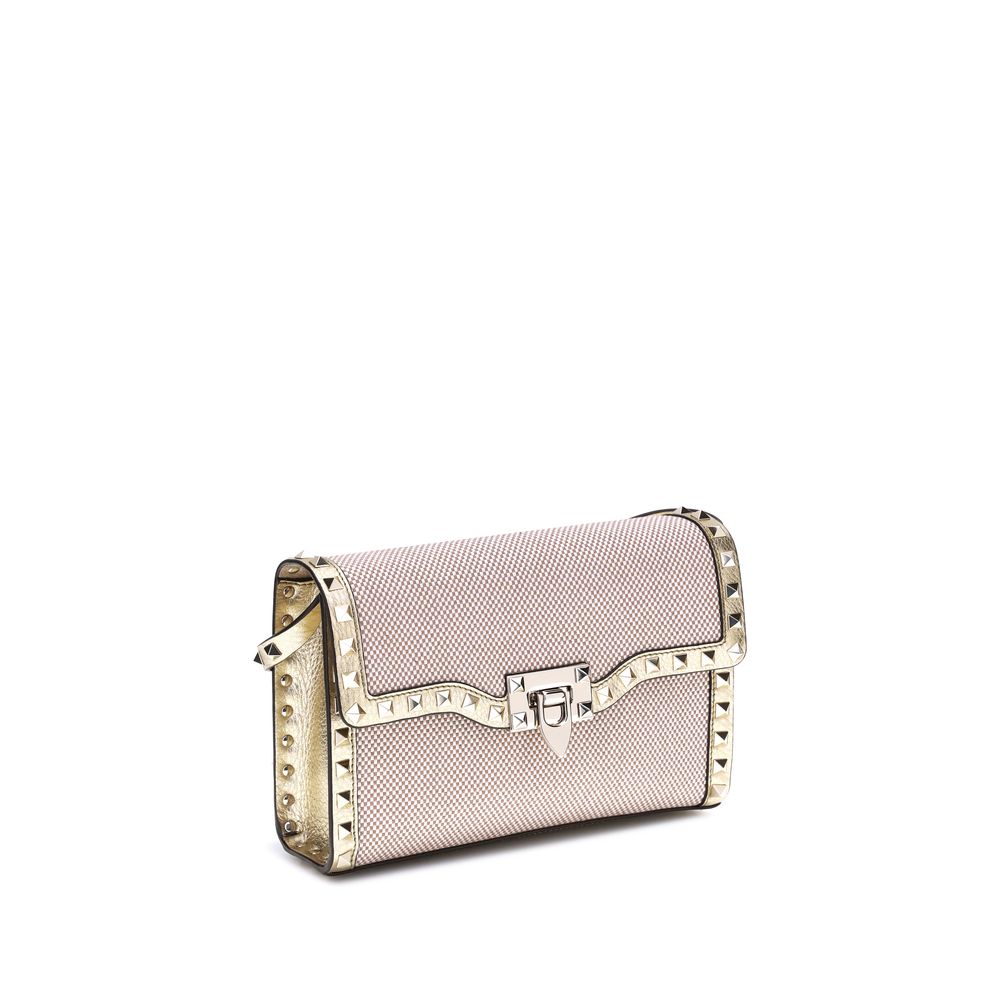 Valentino Garavani Multicolor Fabric Shoulder Bag