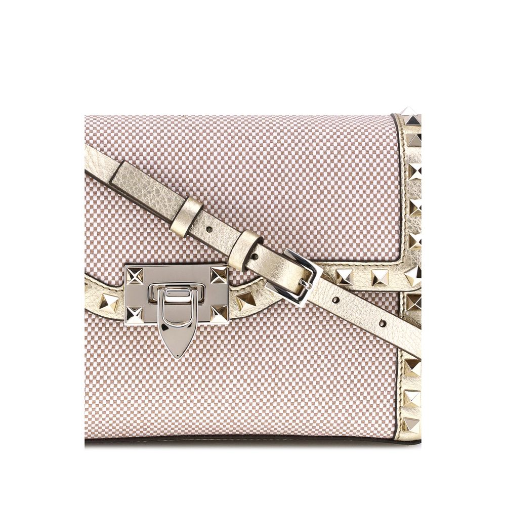 Valentino Garavani Multicolor Fabric Shoulder Bag