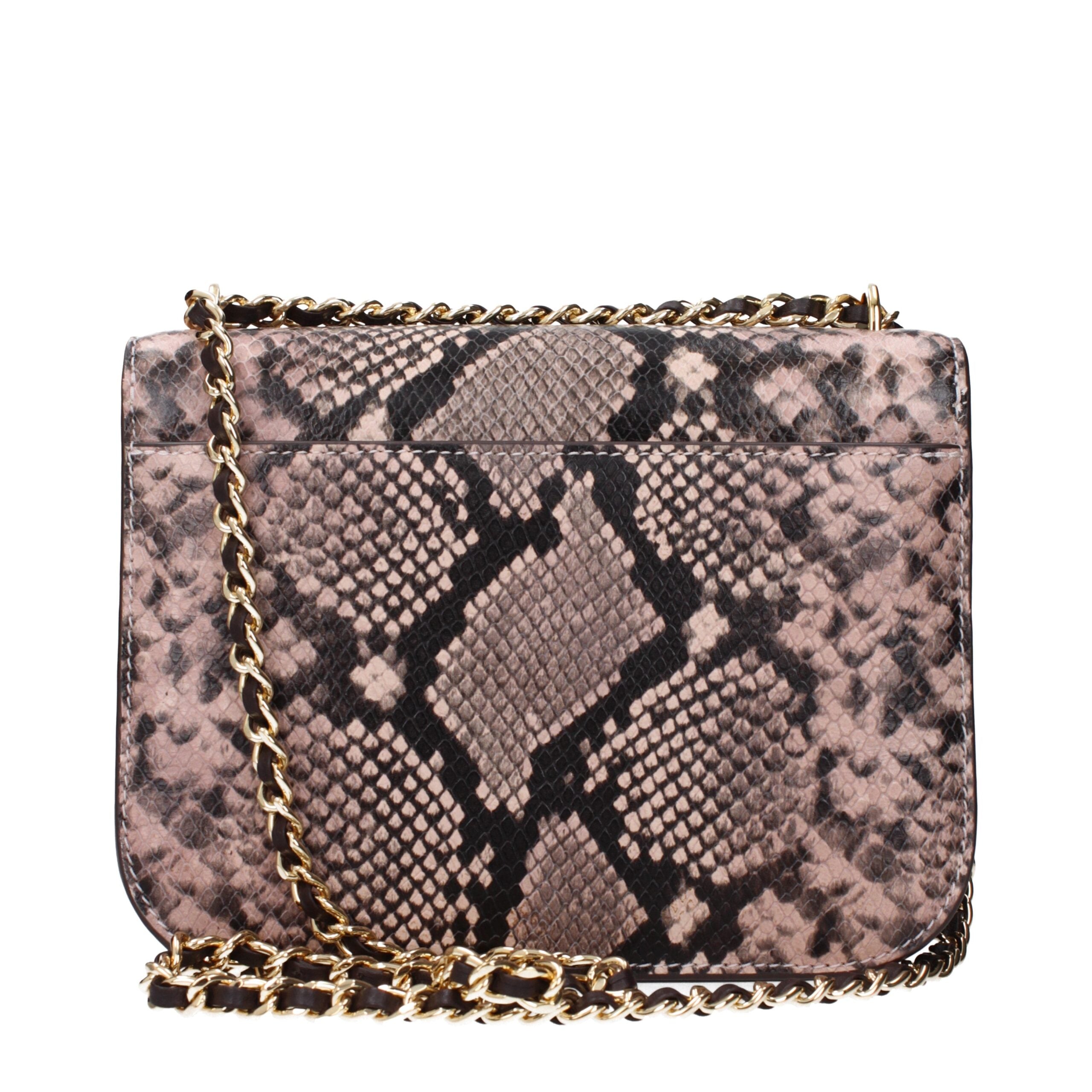 Tory Burch Pink Leather Shoulder Bags