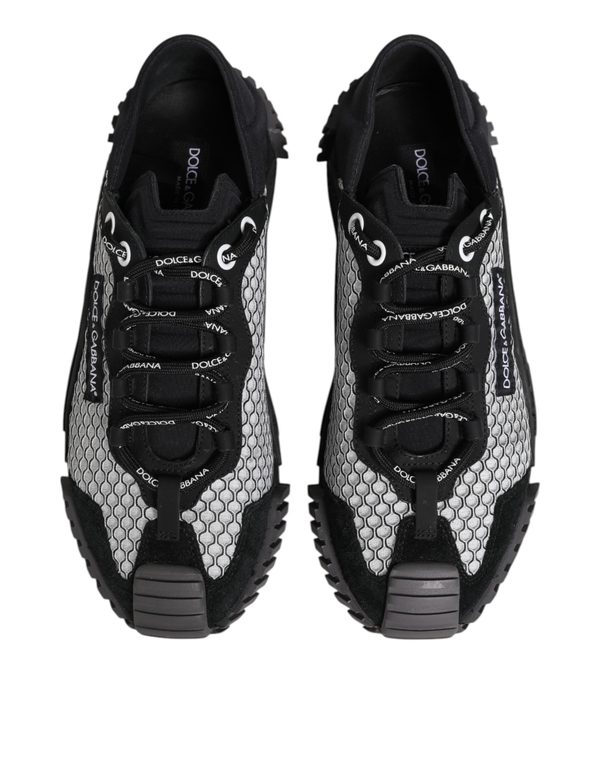 Dolce & Gabbana Multicolor Lace Up Low Top NS1 Sneakers Shoes