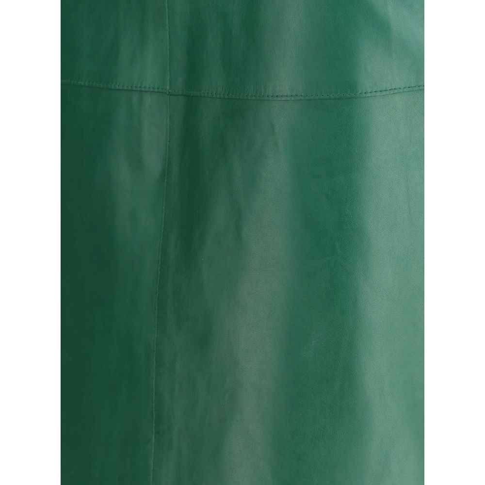 PAROSH Midirock aus Leder