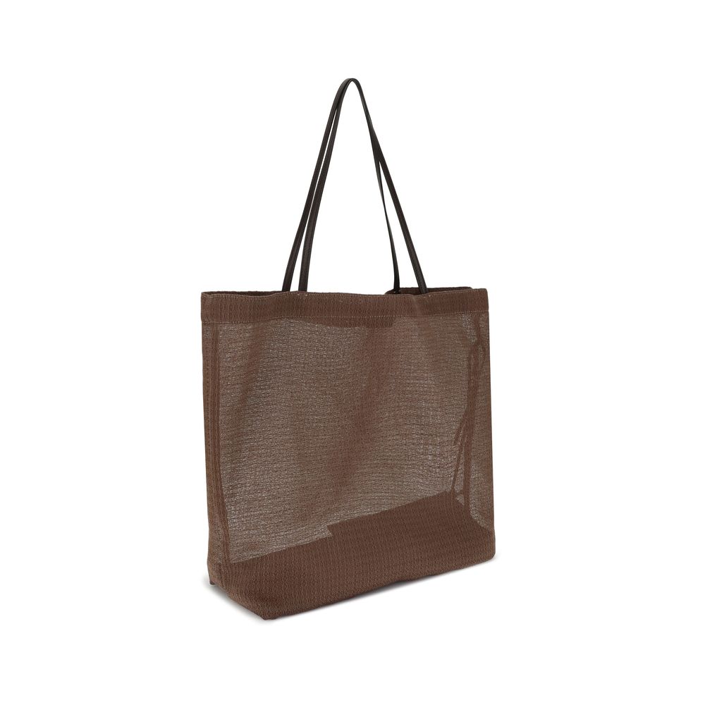 The Row Barn mesh Tote Bag