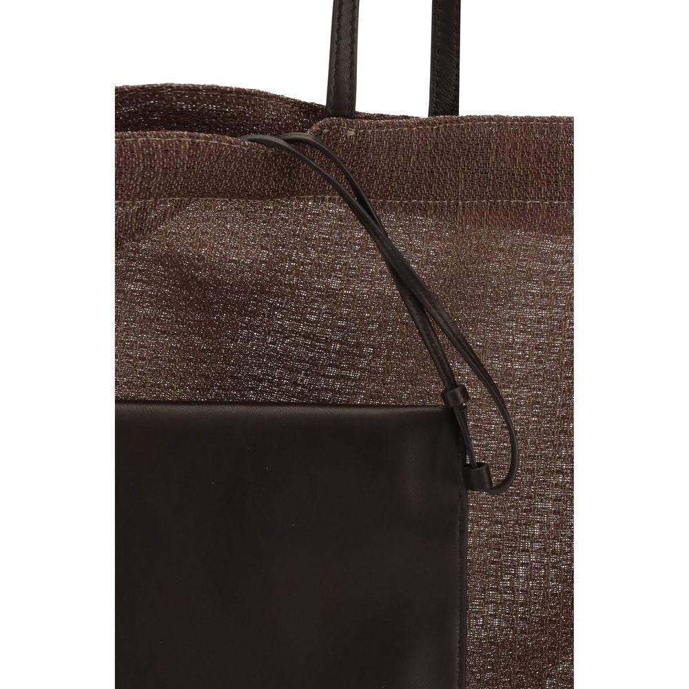The Row Barn mesh Tote Bag
