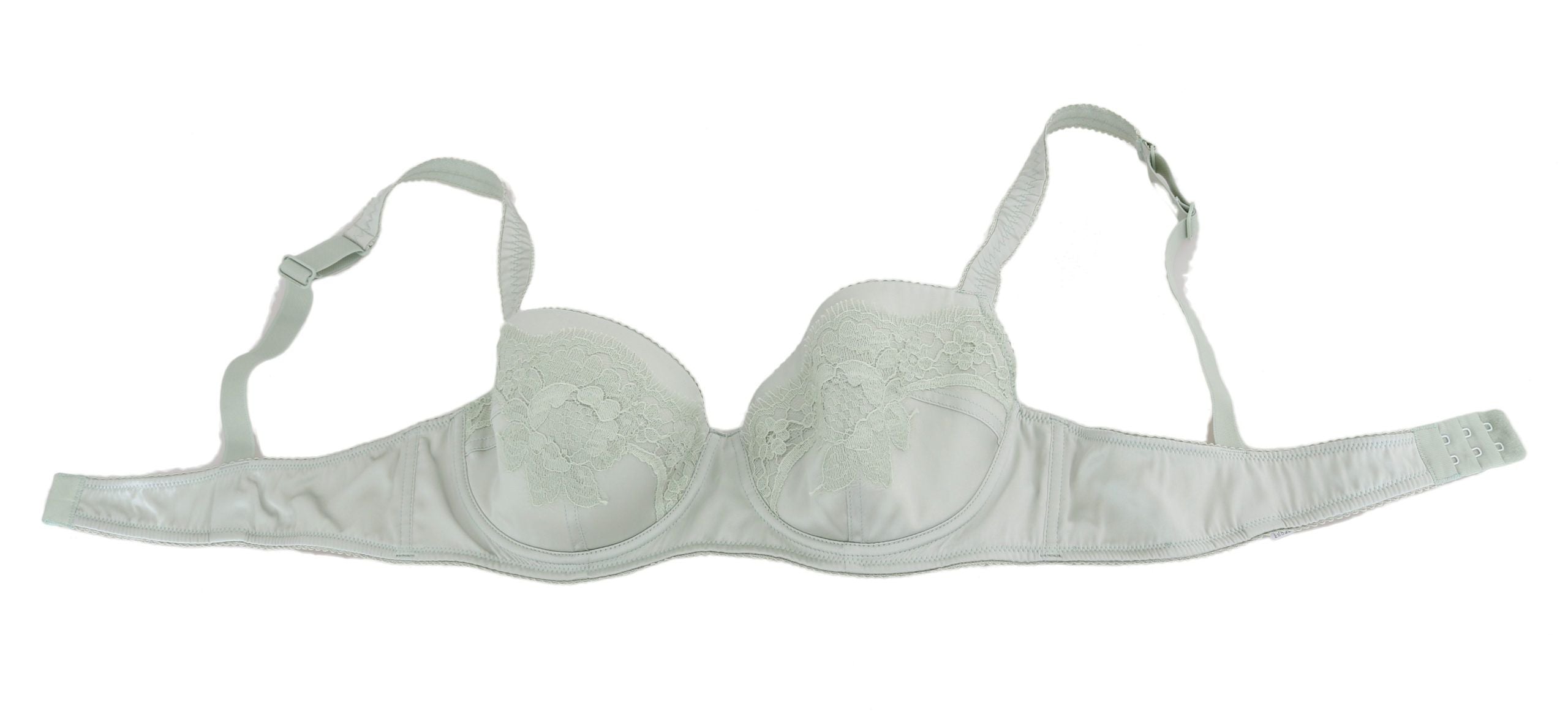Dolce & Gabbana Eleganter Seiden-BH mit floraler Spitze