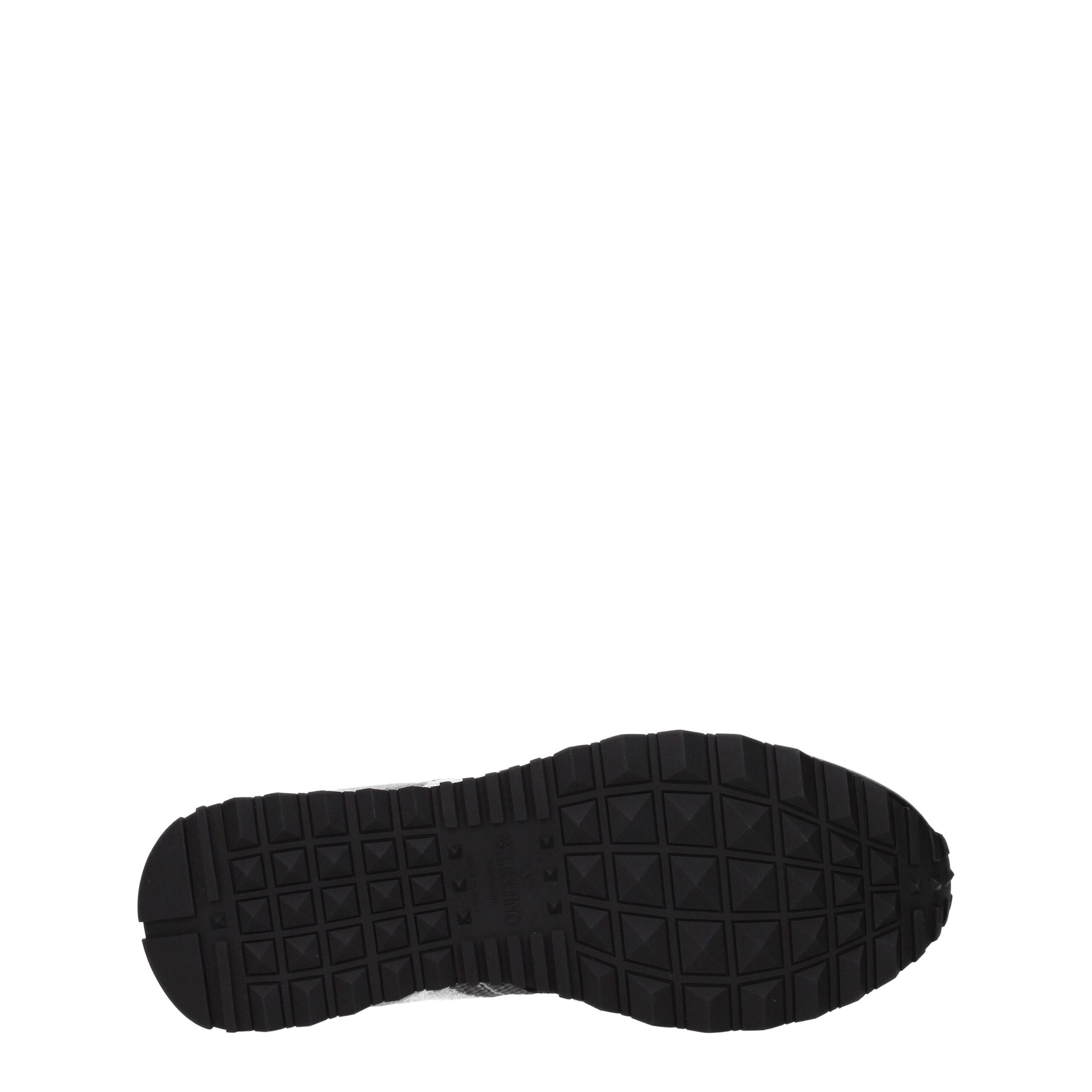 Valentino Garavani Gray Fabric Athletic Sneakers