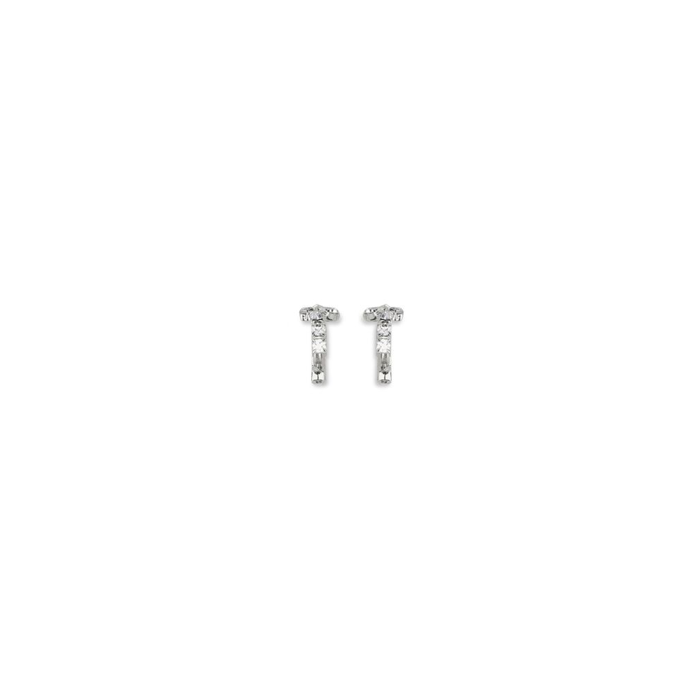 Magda Butrym Silver Brass Earrings