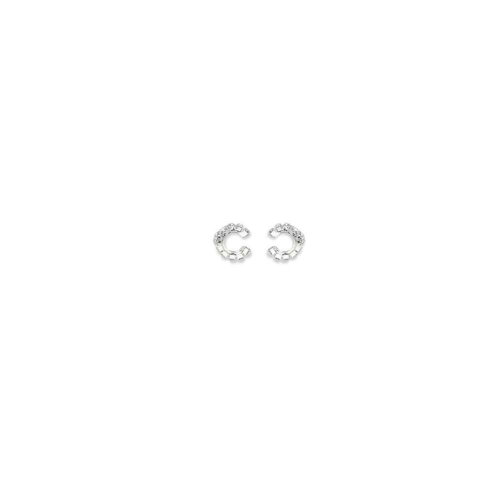 Magda Butrym Silver Brass Earrings