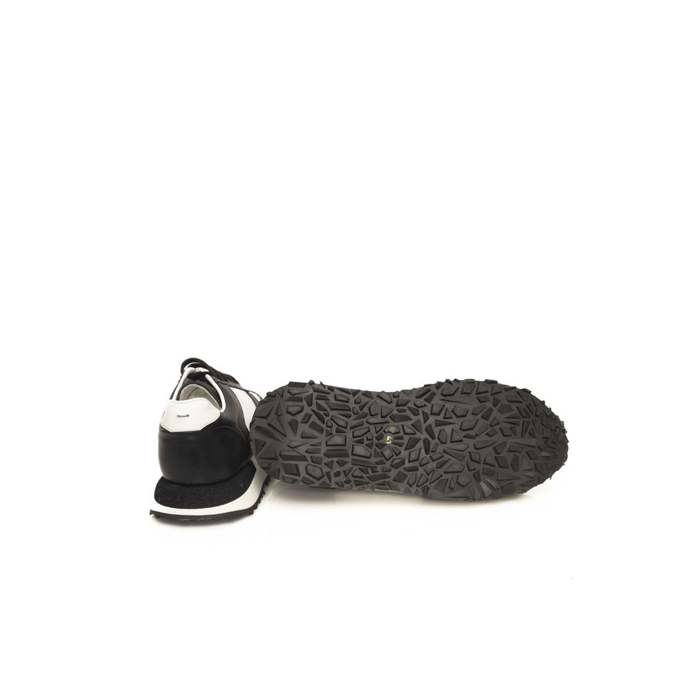 Cerruti 1881 Herren-Sneaker aus schwarzem Kalbsleder