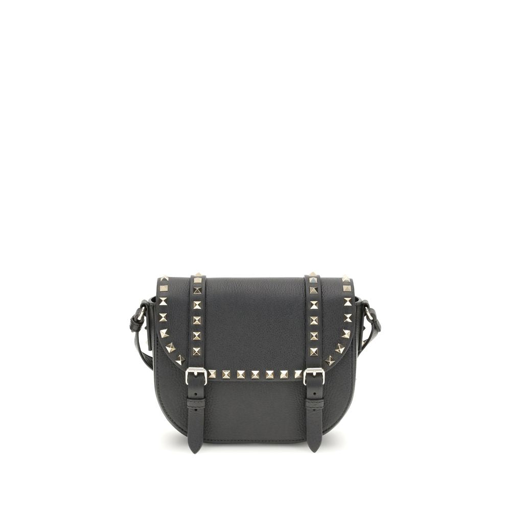 Valentino Garavani Beige Calf Leather Bos Taurus Shoulder Bag