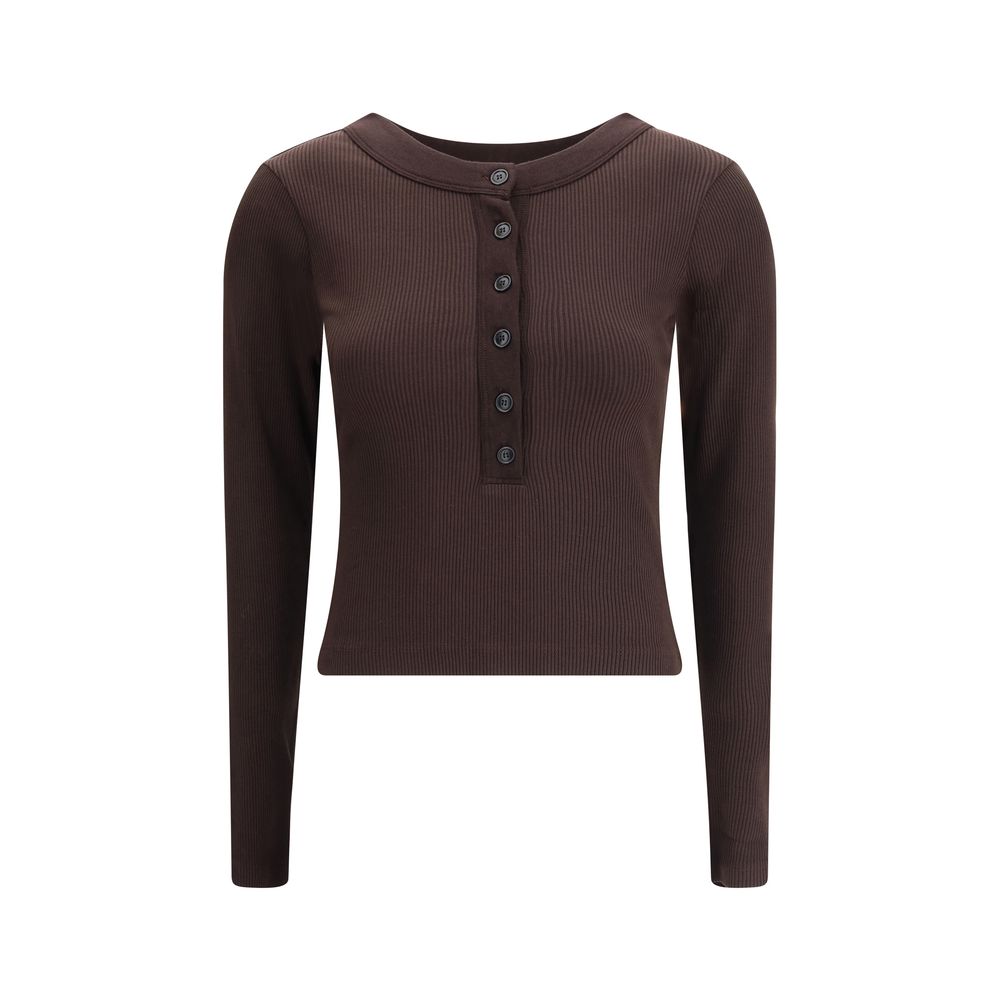 Citizens of Humanity Brown Cotton Top