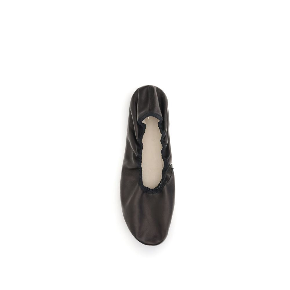 The Row Rounded Ballerinas