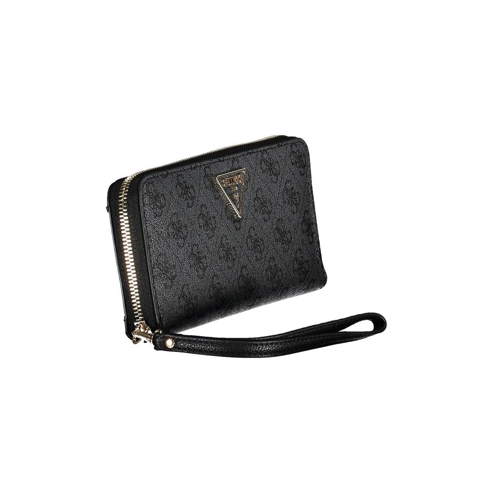 Guess Jeans Black Polyethylene Wallet