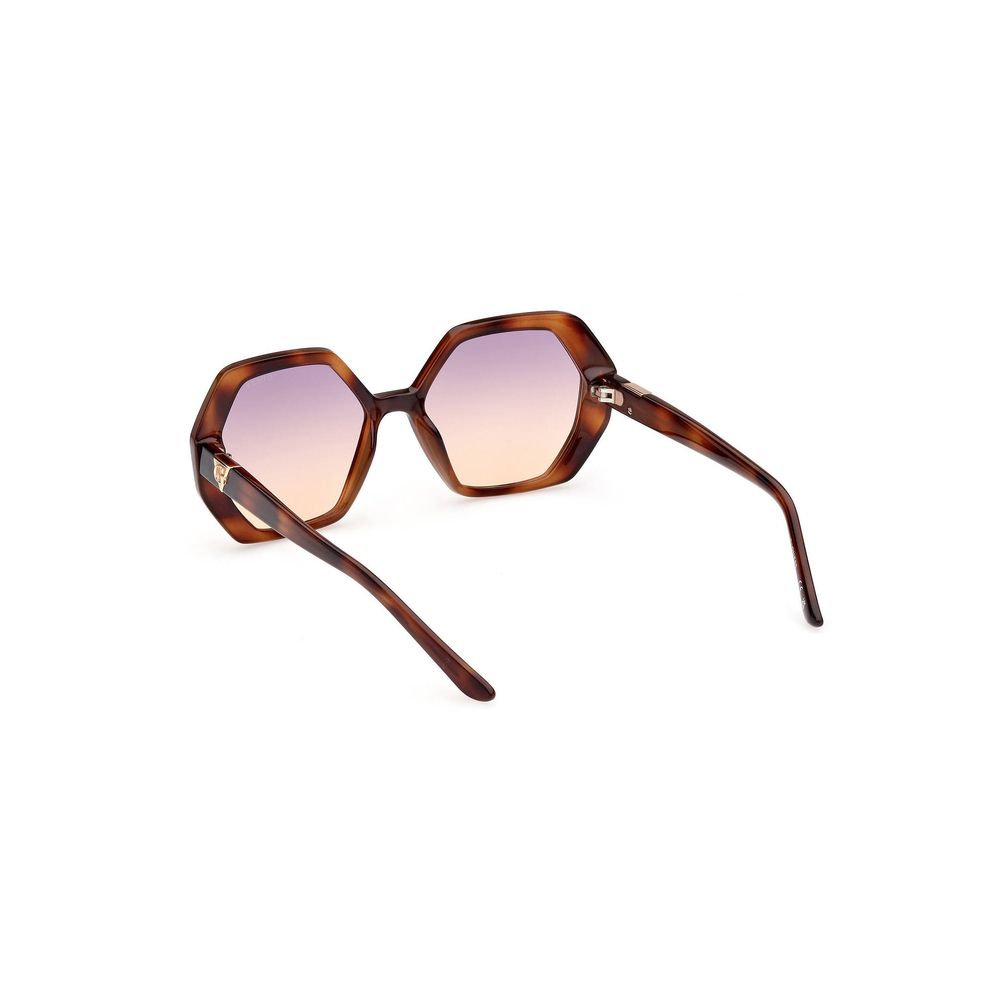 Guess Jeans Brown Injected Sunglasses
