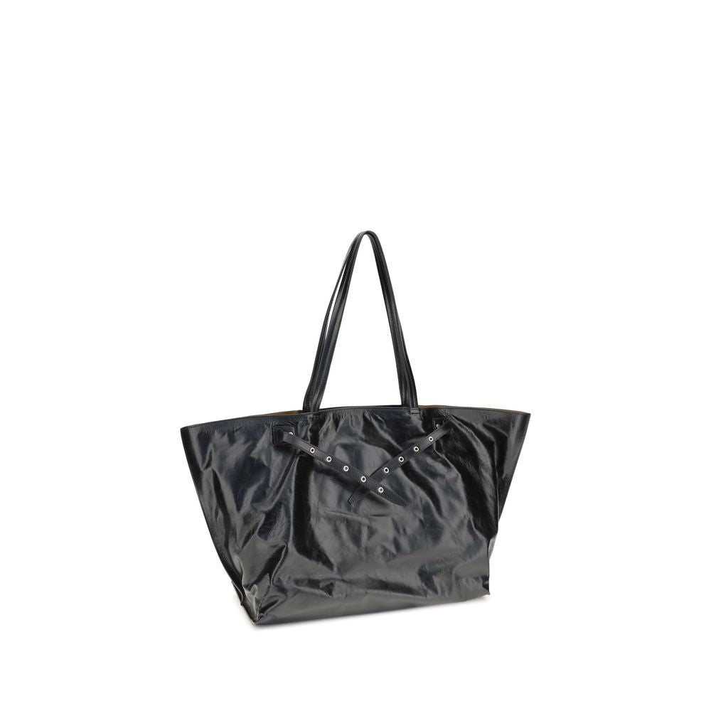 Proenza Schouler Black Leather Shoulder Bag