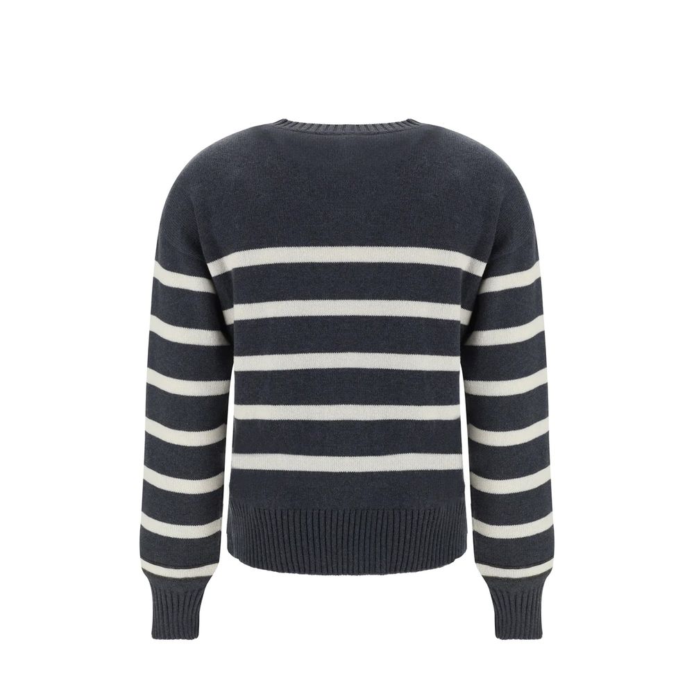 Brunello Cucinelli Gray Cashmere Cashmere Sweater