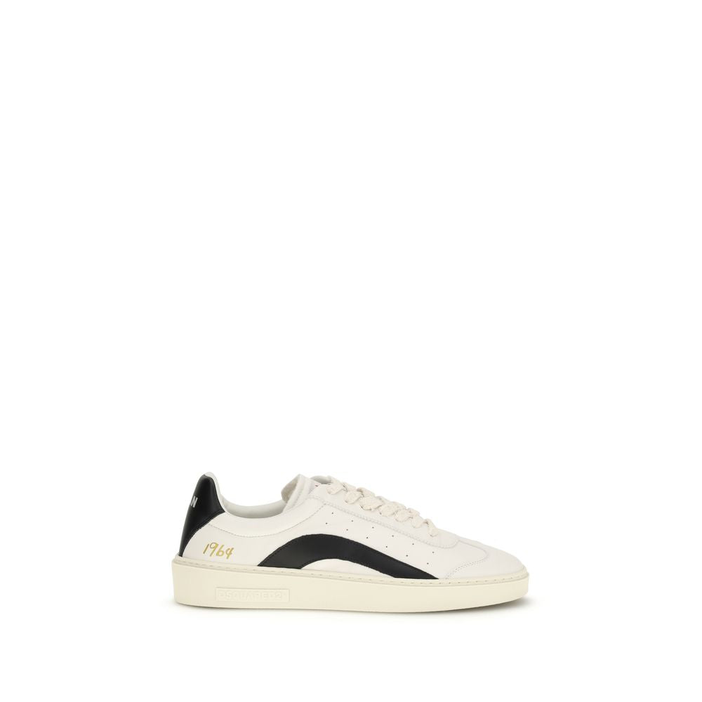 Dsquared² Multicolor Calf Leather Bos Taurus Low Top Sneakers