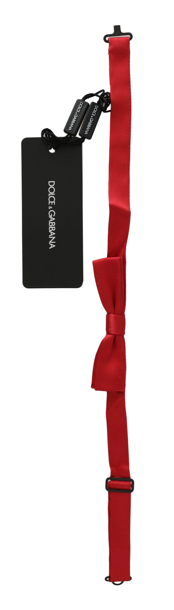 Dolce &amp; Gabbana Elegante rote Seidenfliege