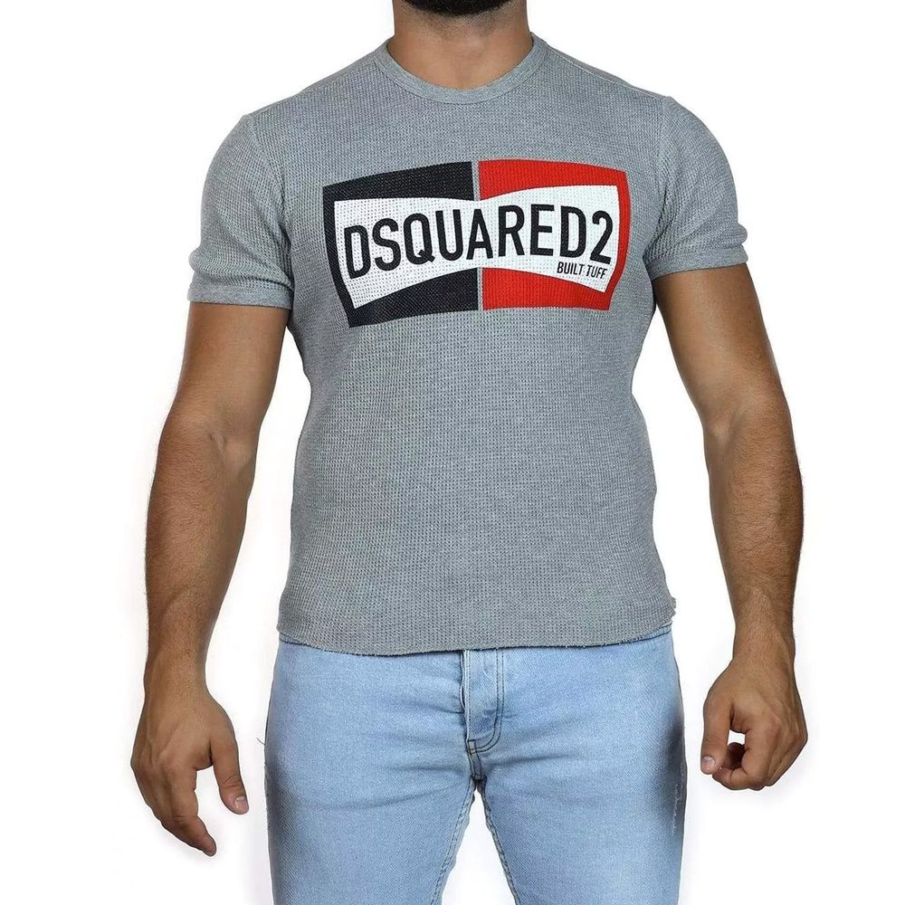 Dsquared² Gray Cotton T-Shirt