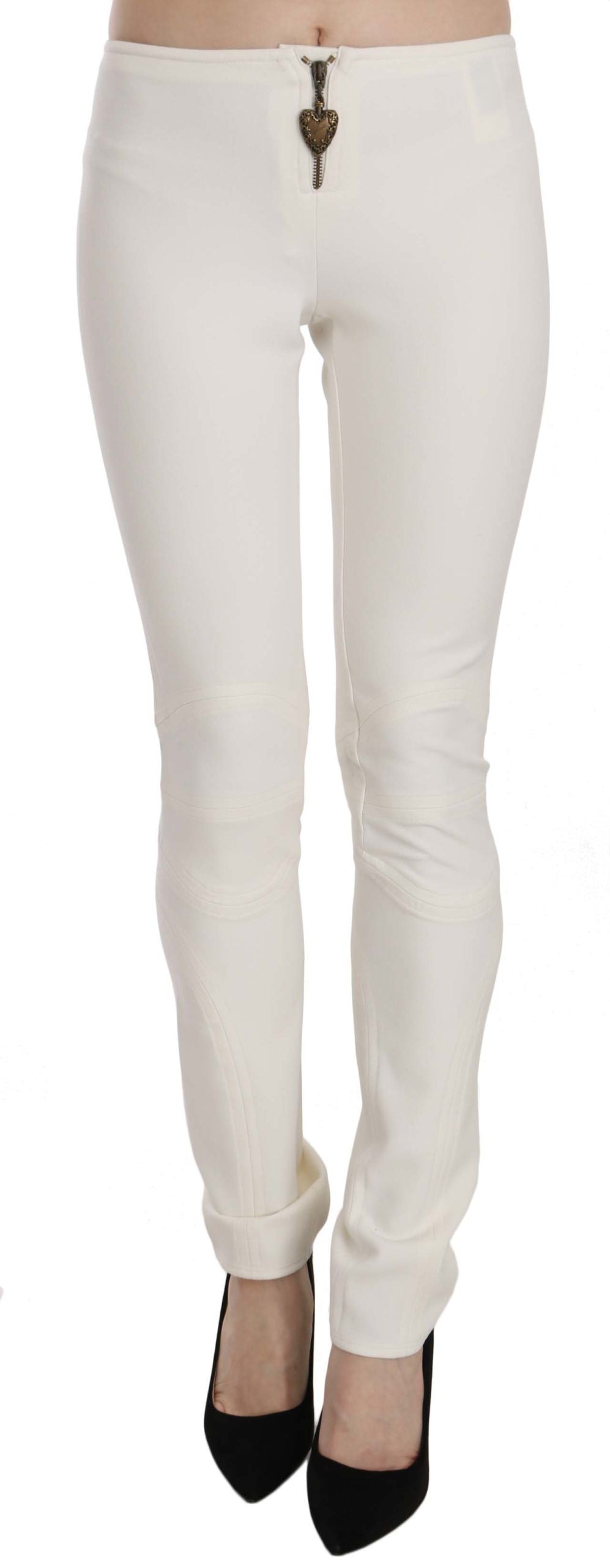 Just Cavalli Elegante, enge Anzughose mit mittlerer Taille