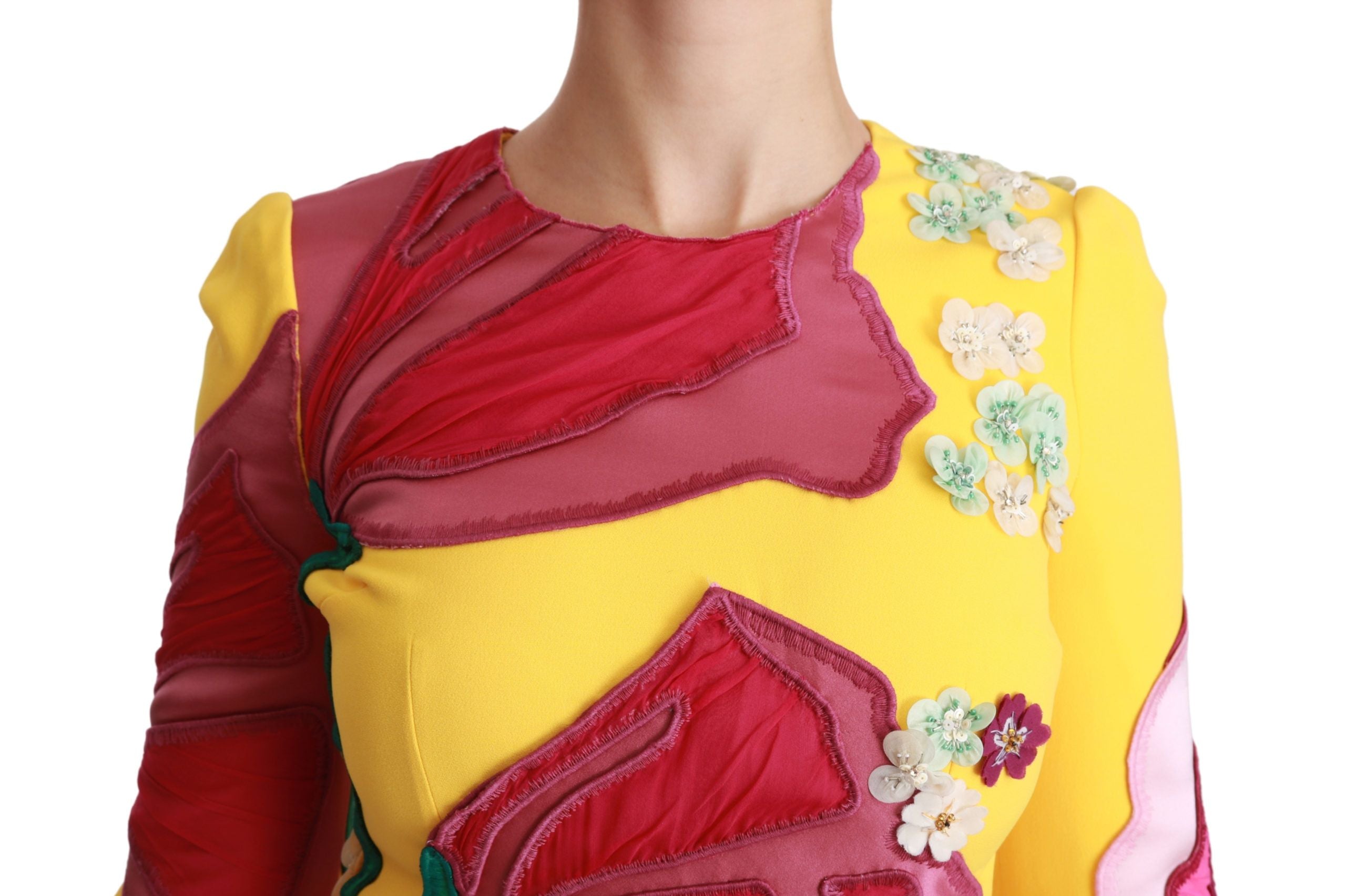 Dolce &amp; Gabbana Sunshine Bloom Etuikleid in Knielänge