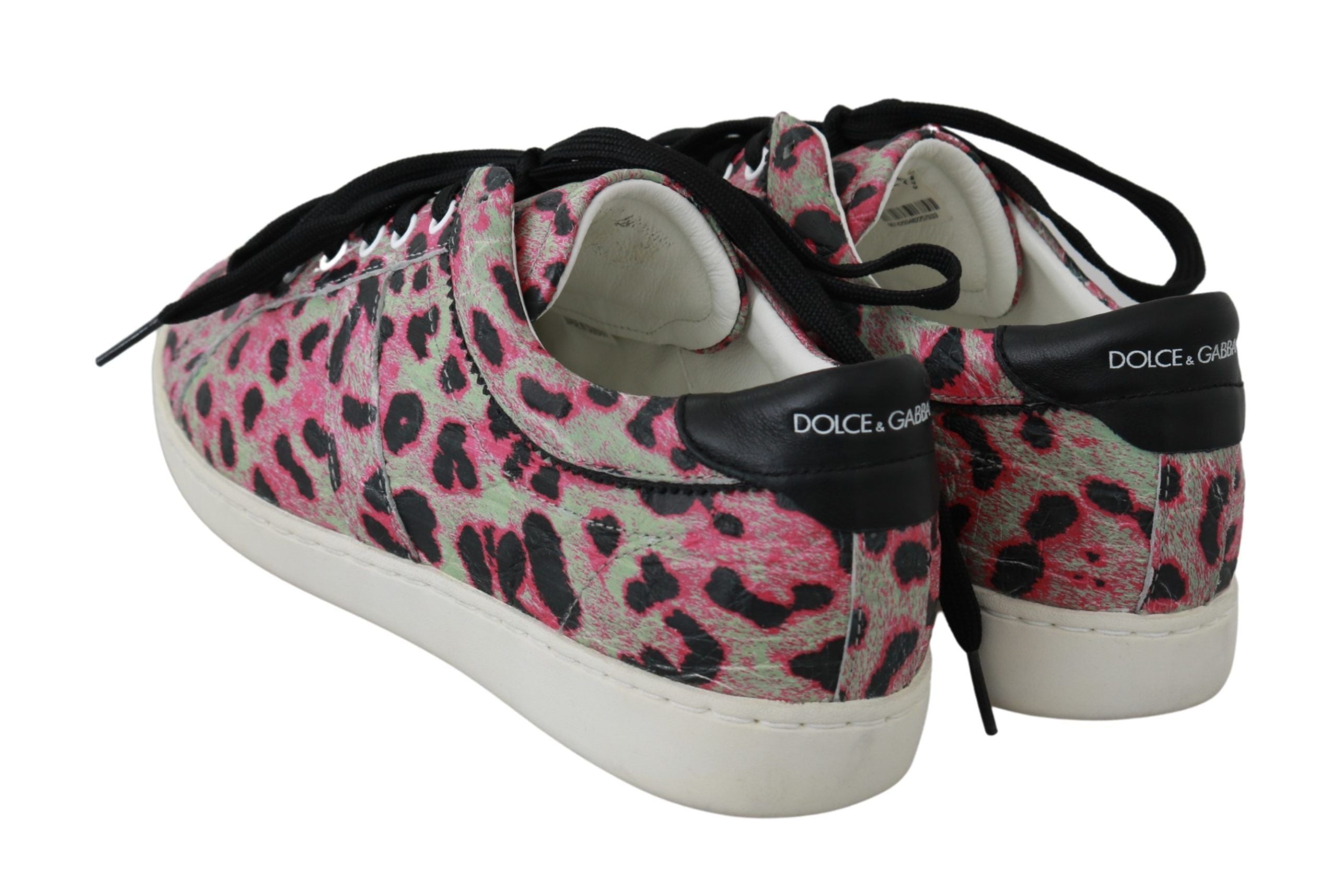 Dolce &amp; Gabbana – Mehrfarbige Sneakers aus Krokodilleder