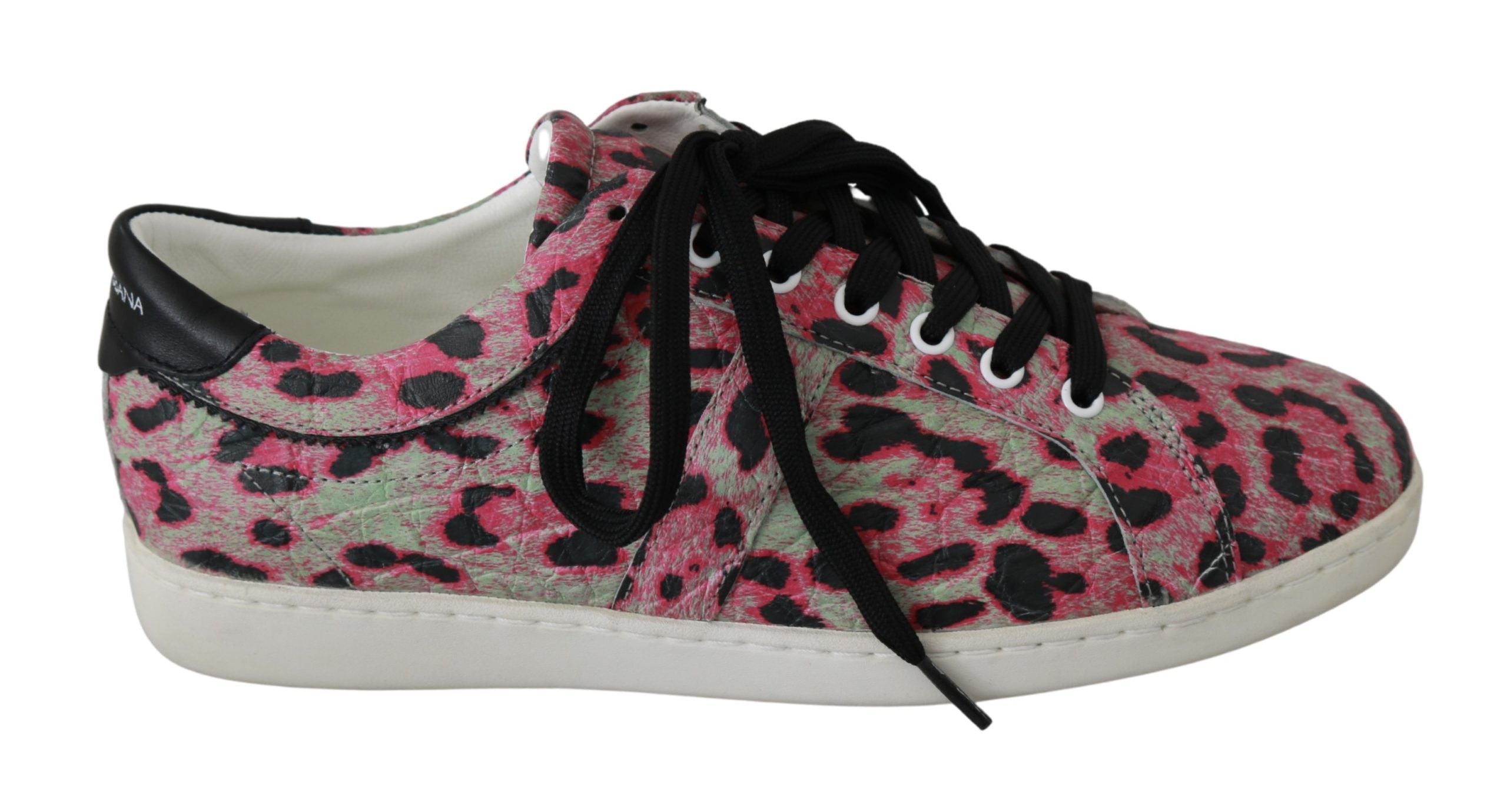 Dolce &amp; Gabbana – Mehrfarbige Sneakers aus Krokodilleder