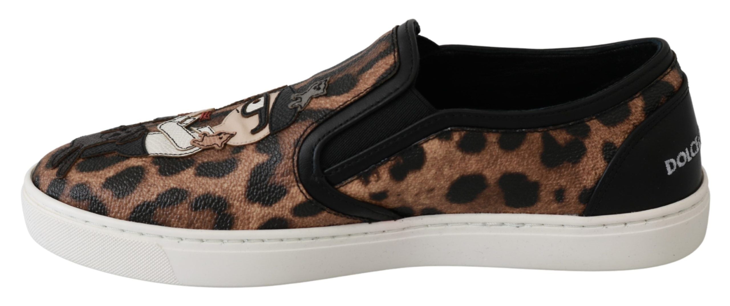 Dolce &amp; Gabbana – Schicke Loafer mit Leopardenmuster für eleganten Komfort