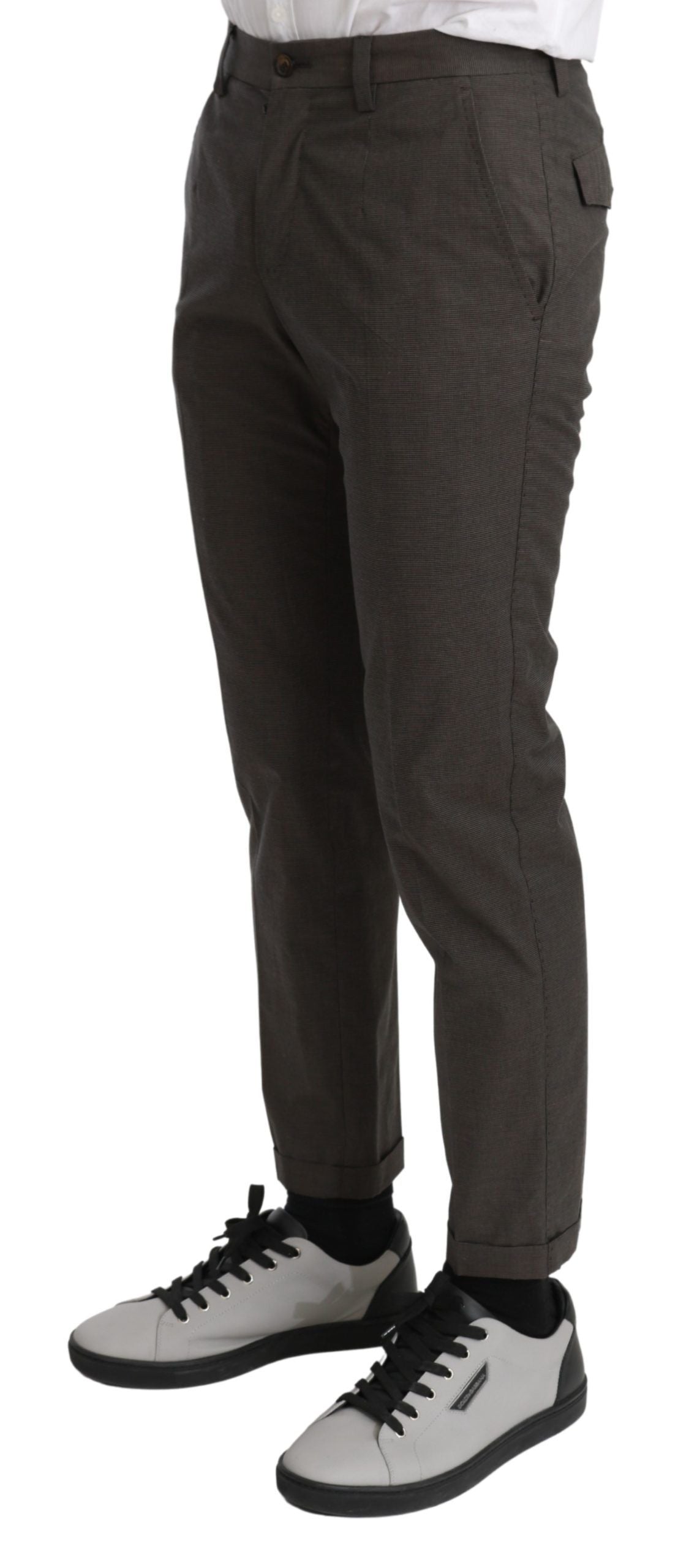 Dolce &amp; Gabbana Elegante braune Freizeithose