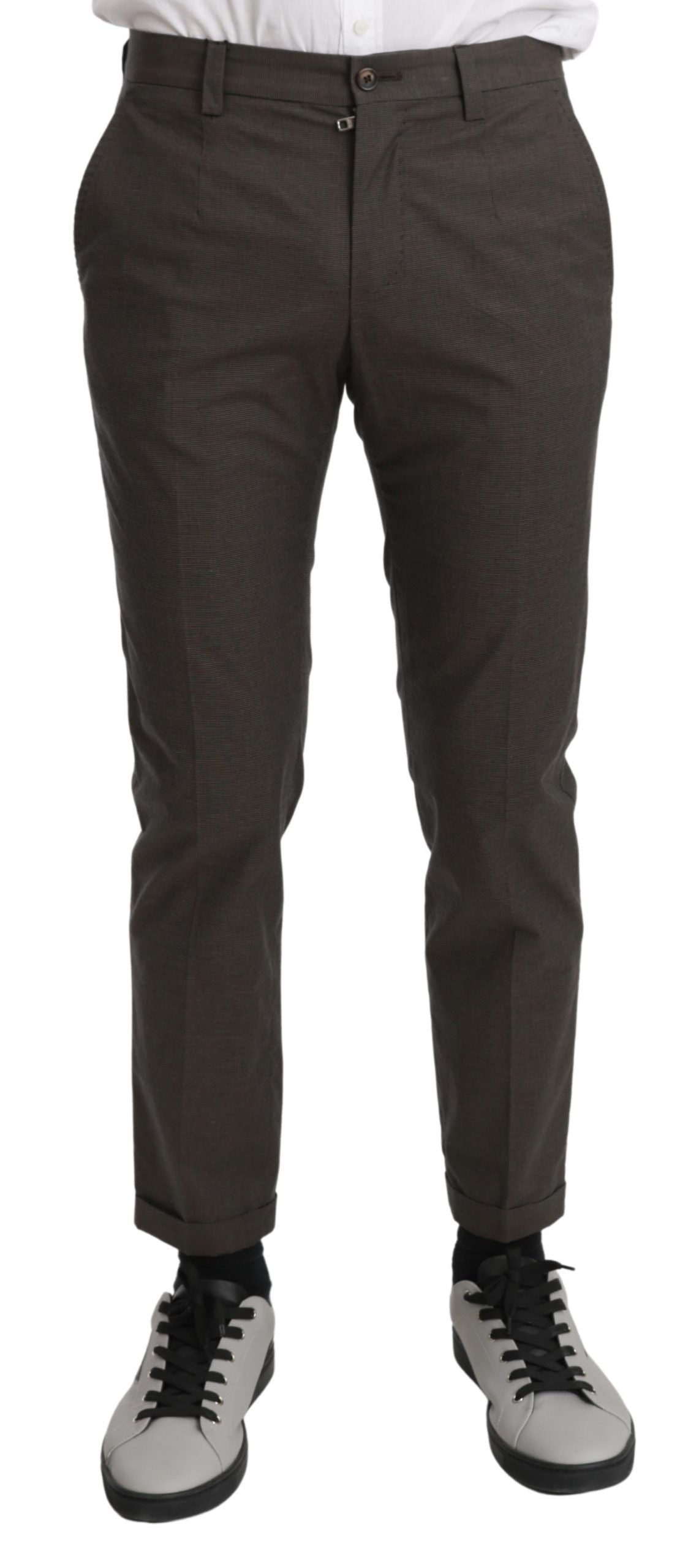 Dolce &amp; Gabbana Elegante braune Freizeithose