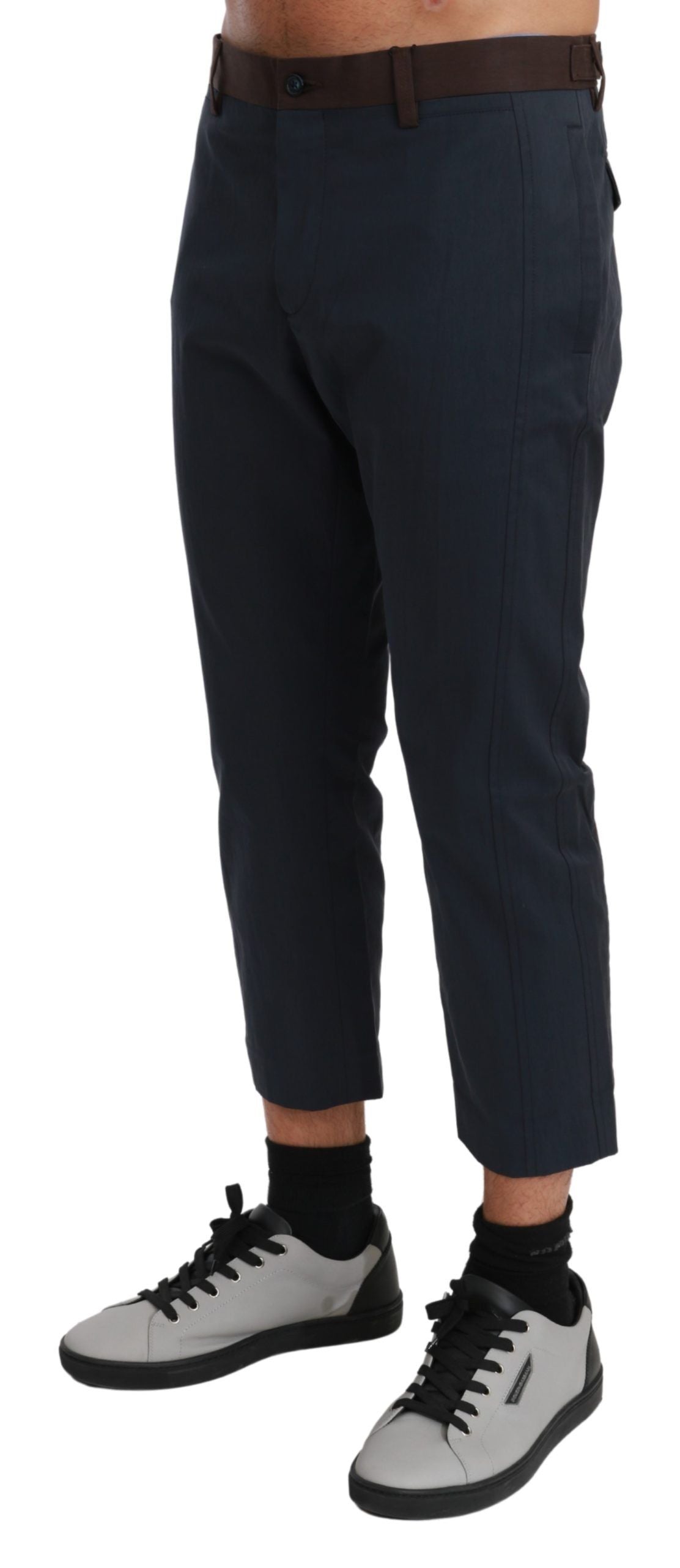 Dolce &amp; Gabbana – Schicke, kurze, gestreifte Freizeithose
