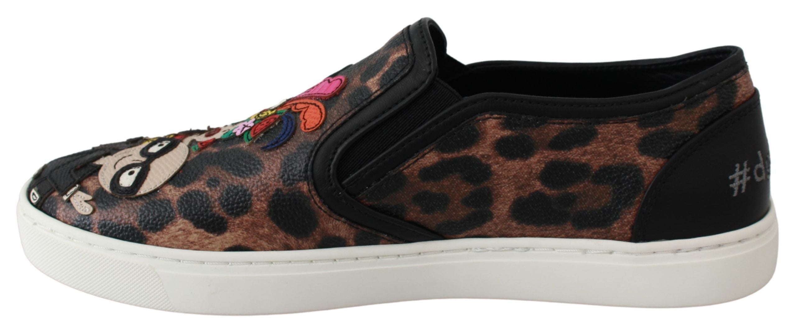 Dolce &amp; Gabbana Elegante Loafer mit Leopardenmuster für einen anspruchsvollen Stil