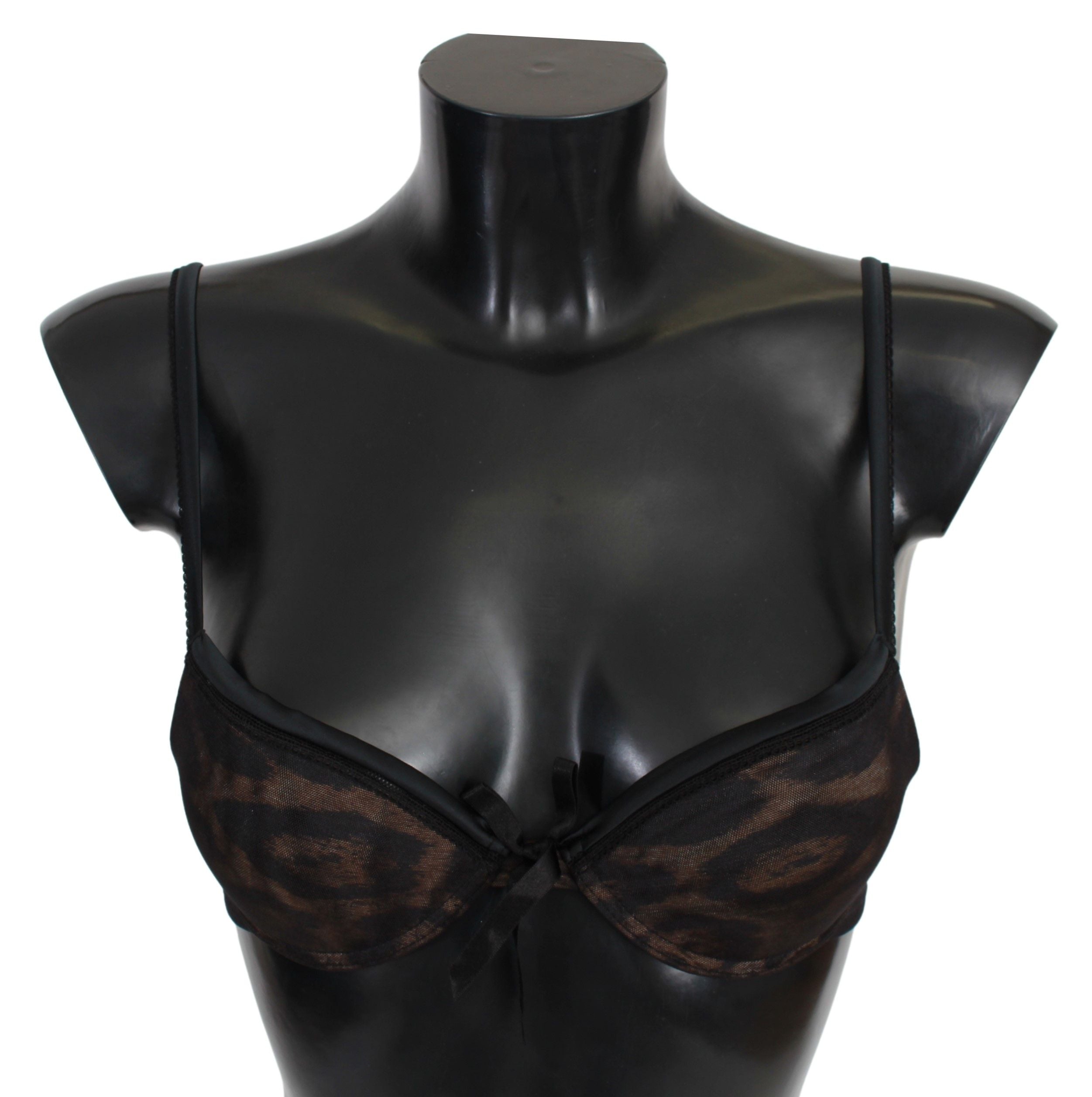 Roberto Cavalli – Sinnlicher Push-Up-BH mit Leopardenmuster