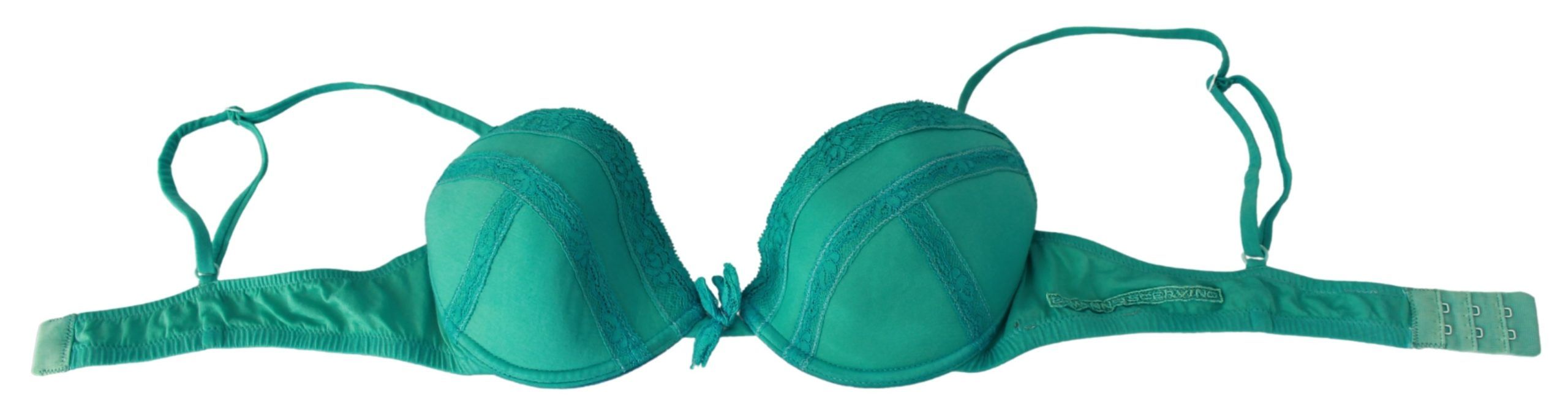 Sutien Push Up luxos din bumbac verde Ermanno Scervino