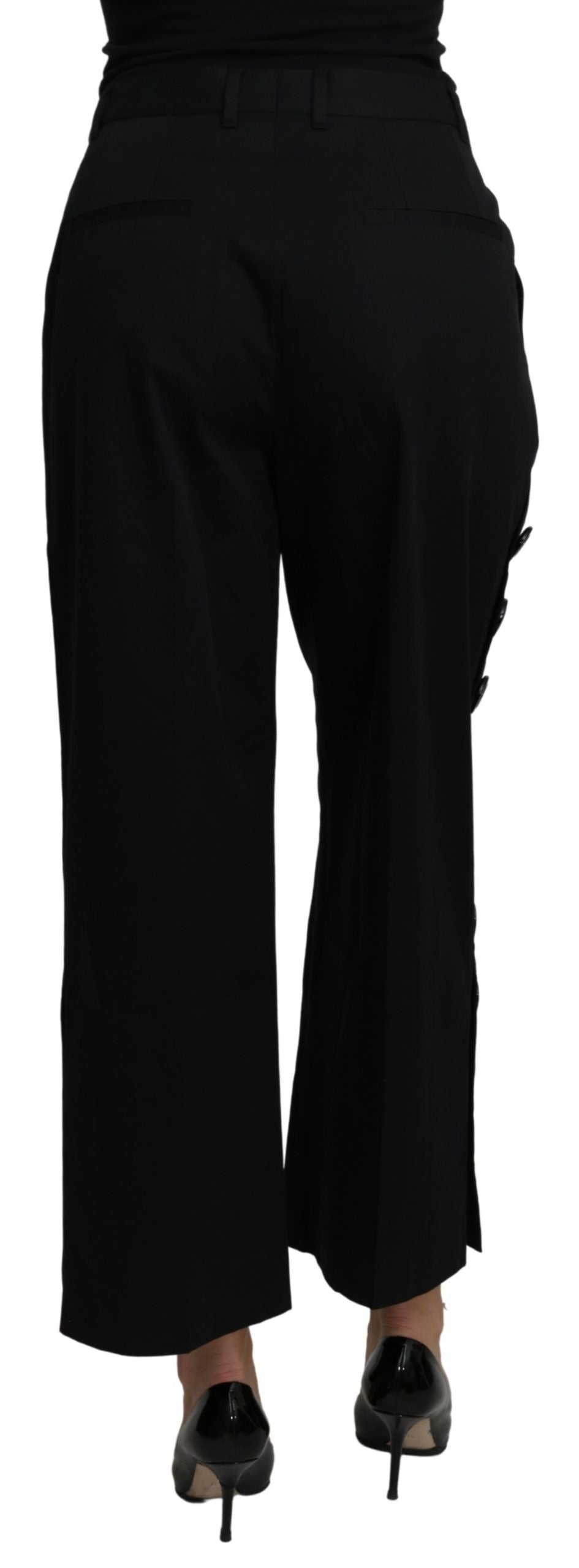 Dolce &amp; Gabbana Pantaloni eleganți crop cu talie înaltă