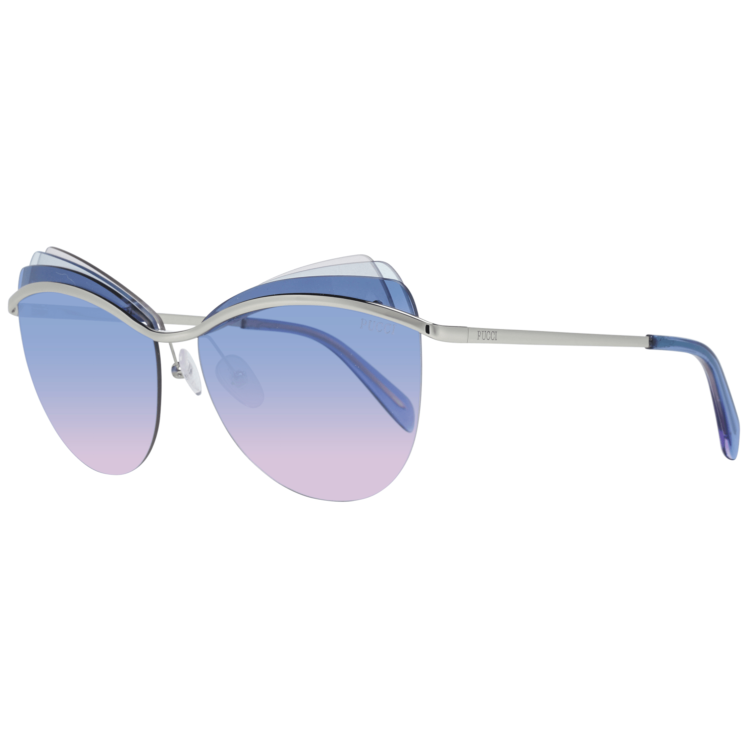 Emilio Pucci Gold Damen Sonnenbrille