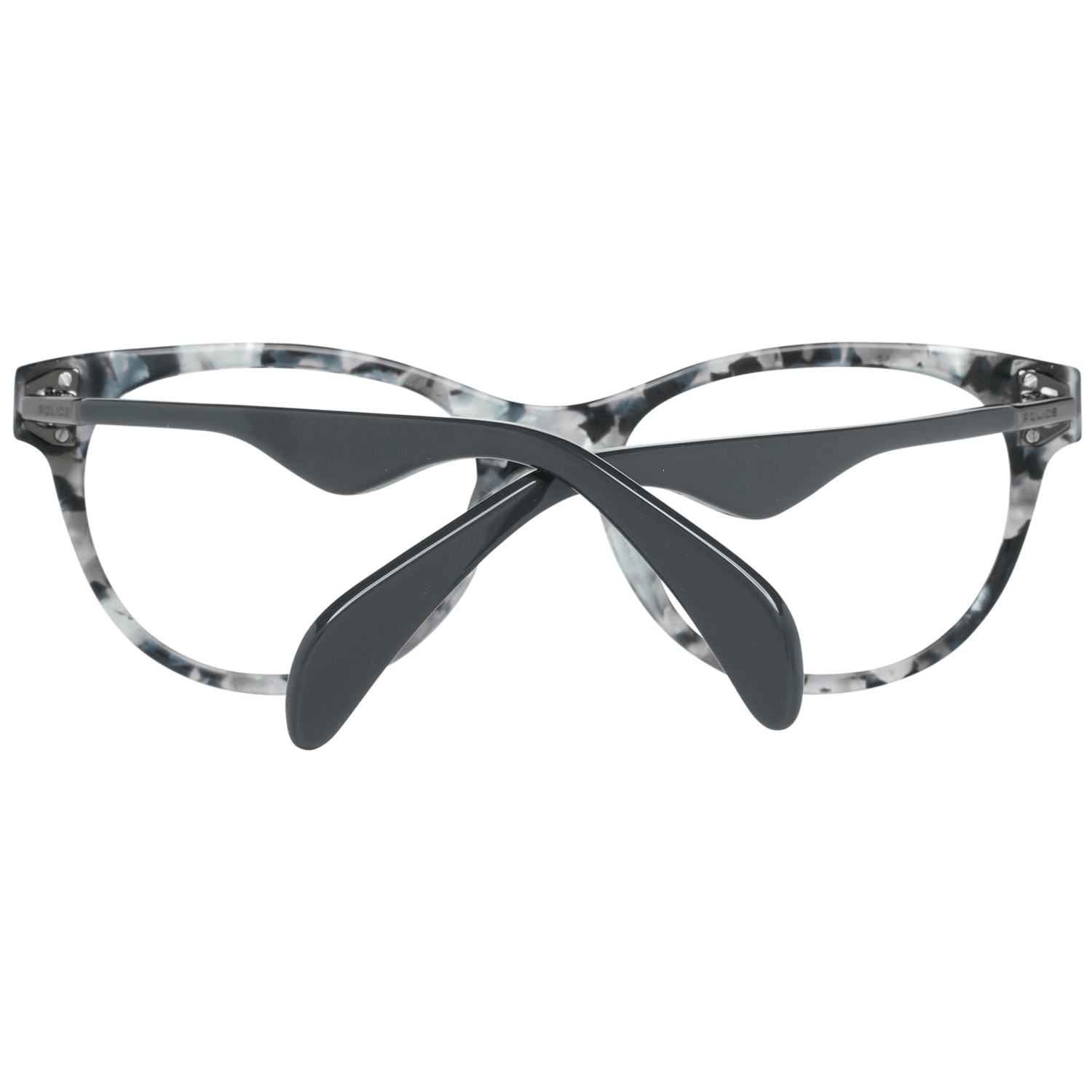 Police Elegante graue Vollrandbrille für Damen