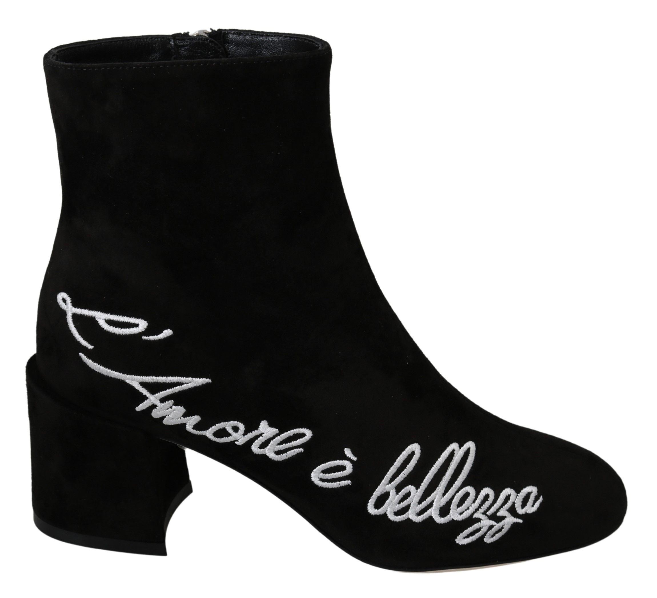 Dolce &amp; Gabbana Schicke bestickte Stiefeletten