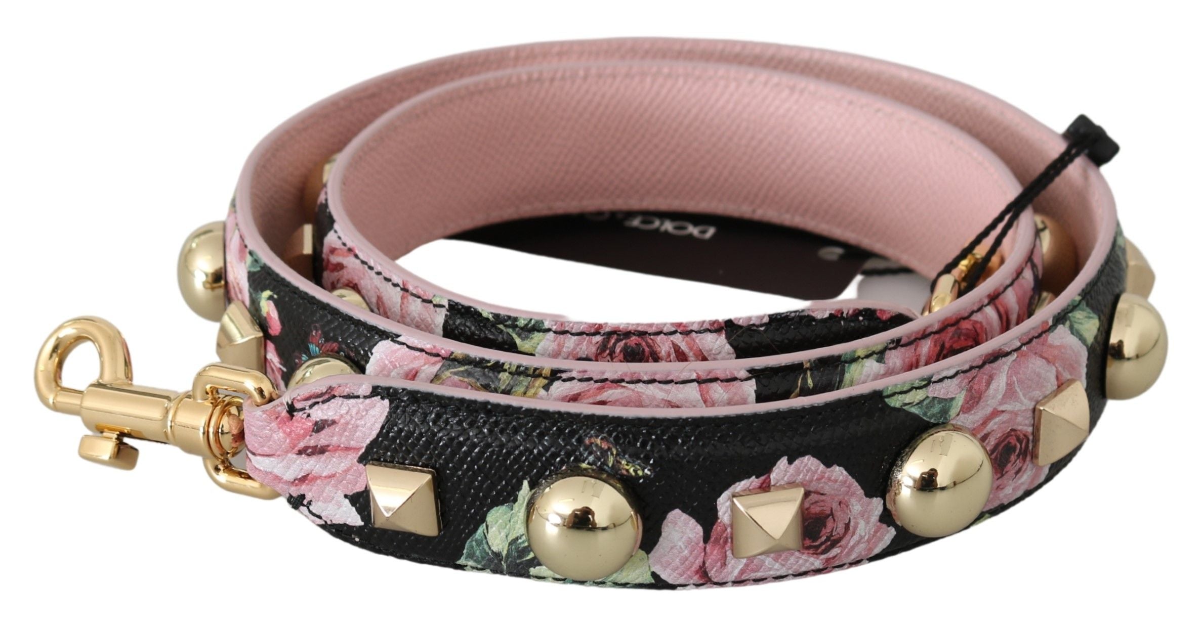 Dolce &amp; Gabbana Curea de umăr elegantă din piele cu motive florale