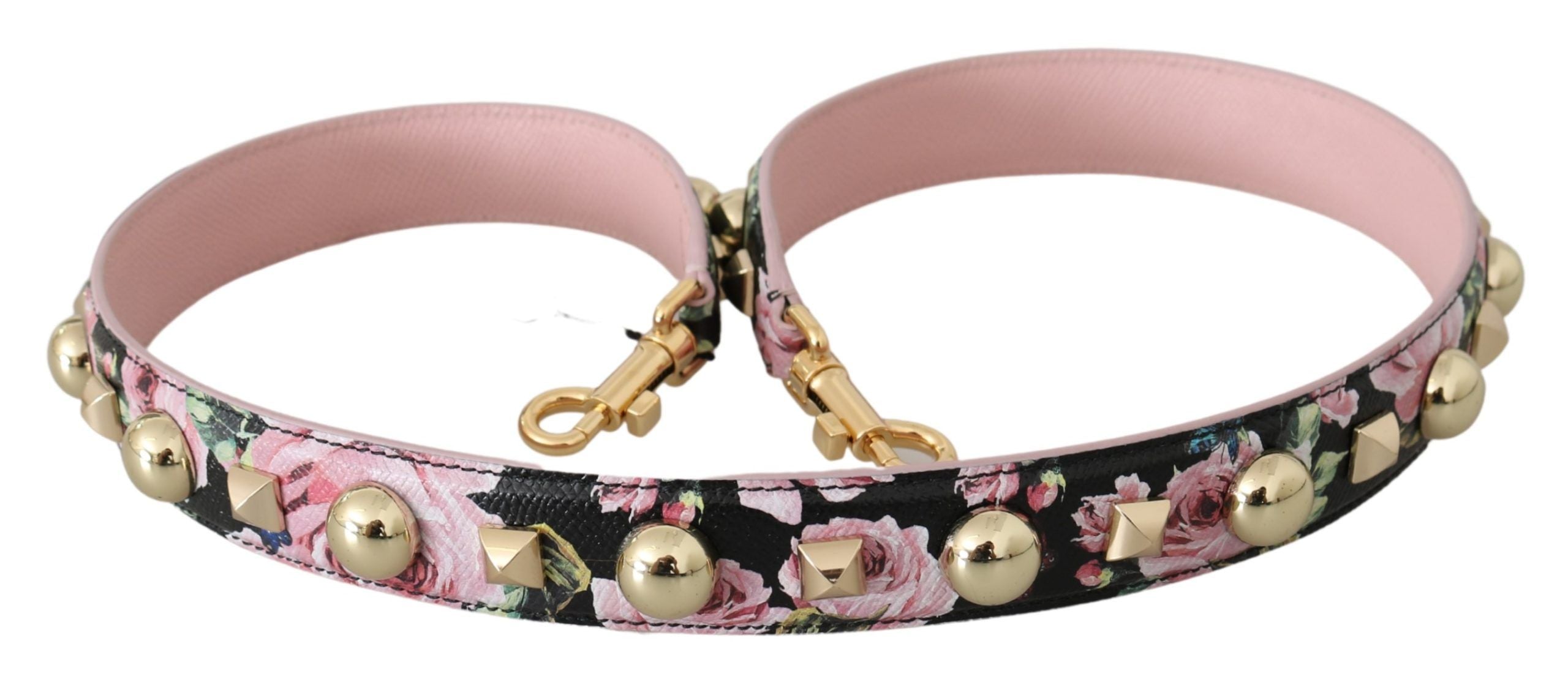 Dolce &amp; Gabbana Curea de umăr elegantă din piele cu motive florale