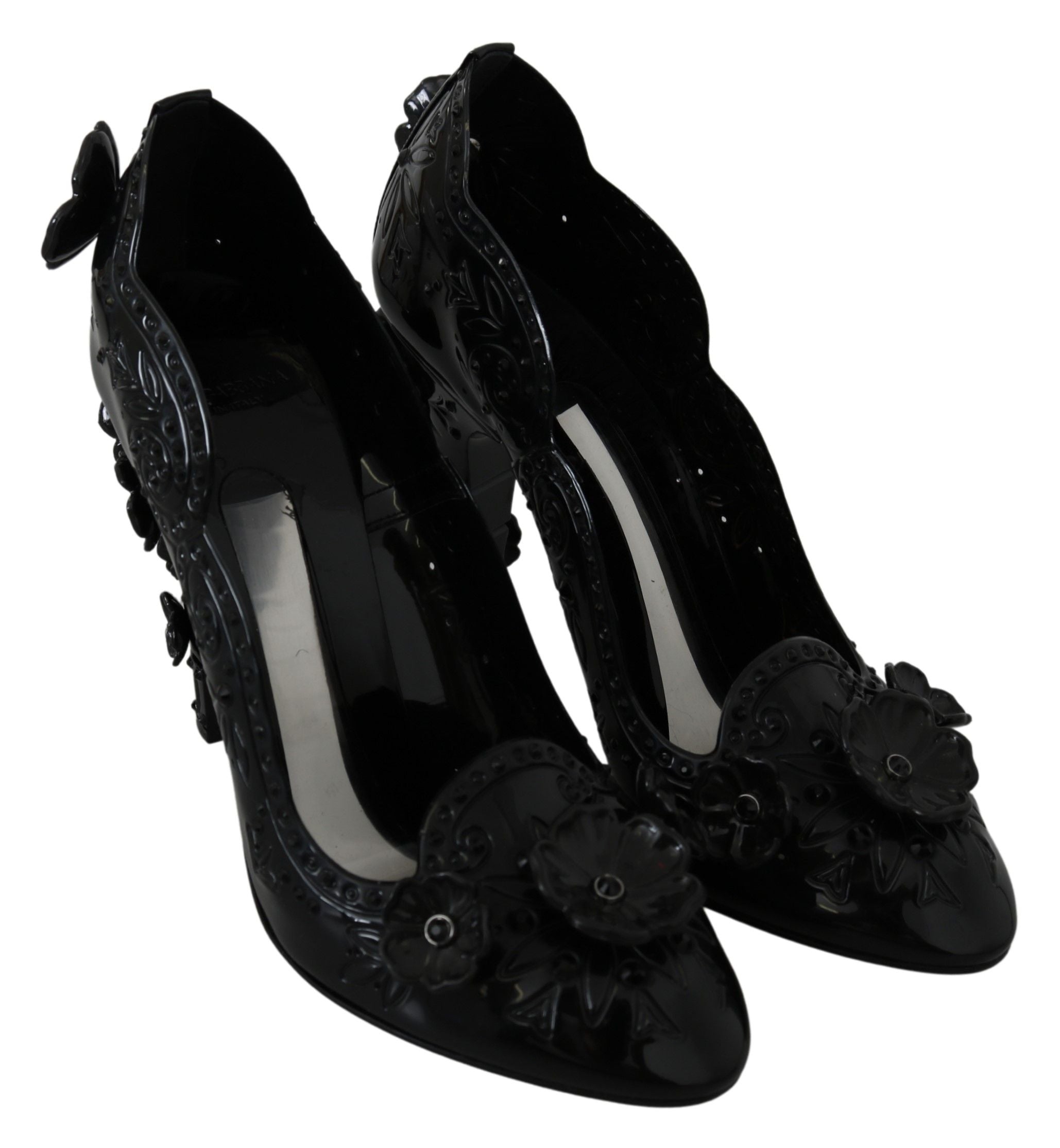Dolce &amp; Gabbana Bezaubernde Cinderella-Pumps aus Kristall