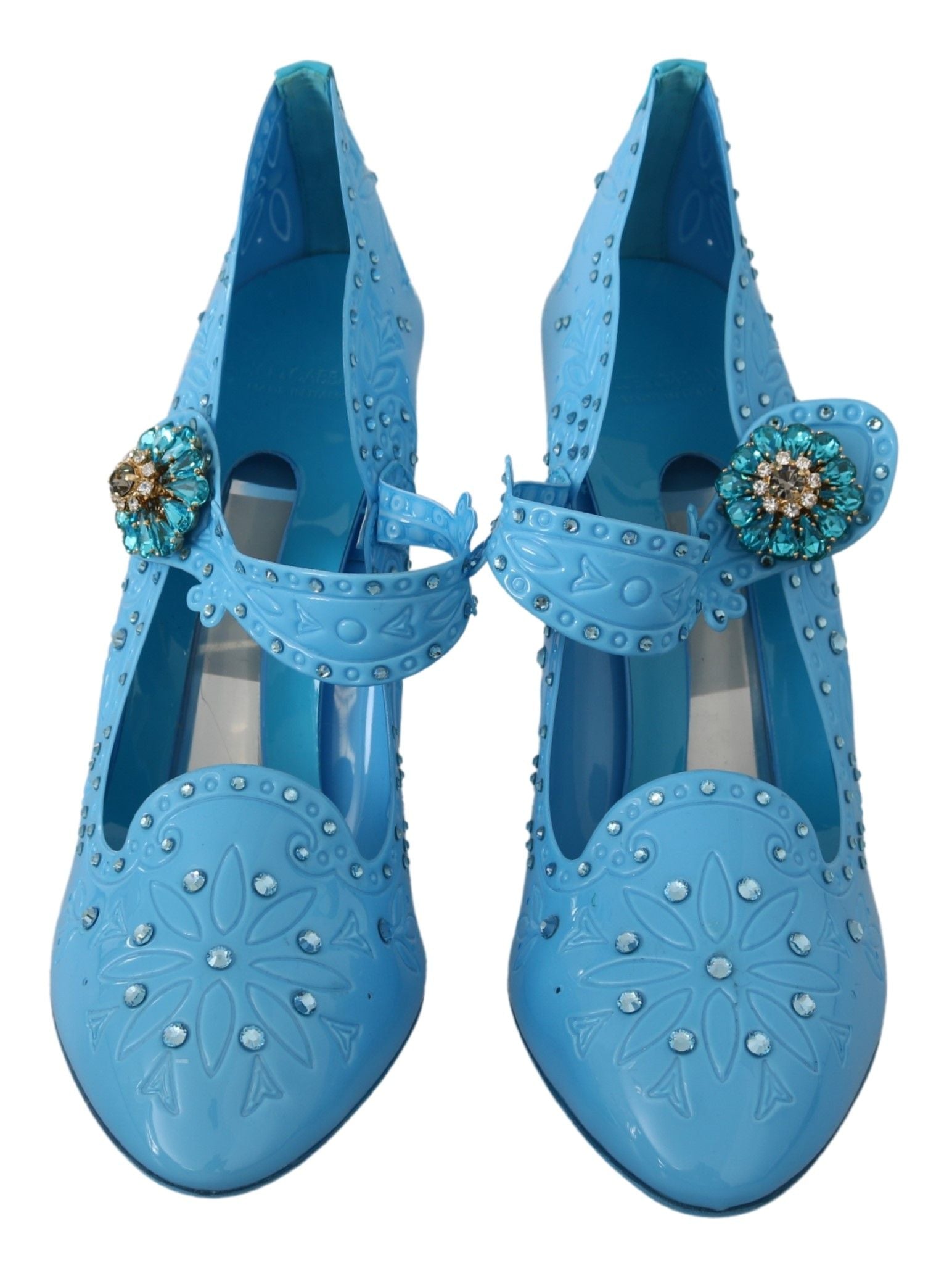 Dolce &amp; Gabbana Bezaubernde Cinderella-Pumps aus Kristall